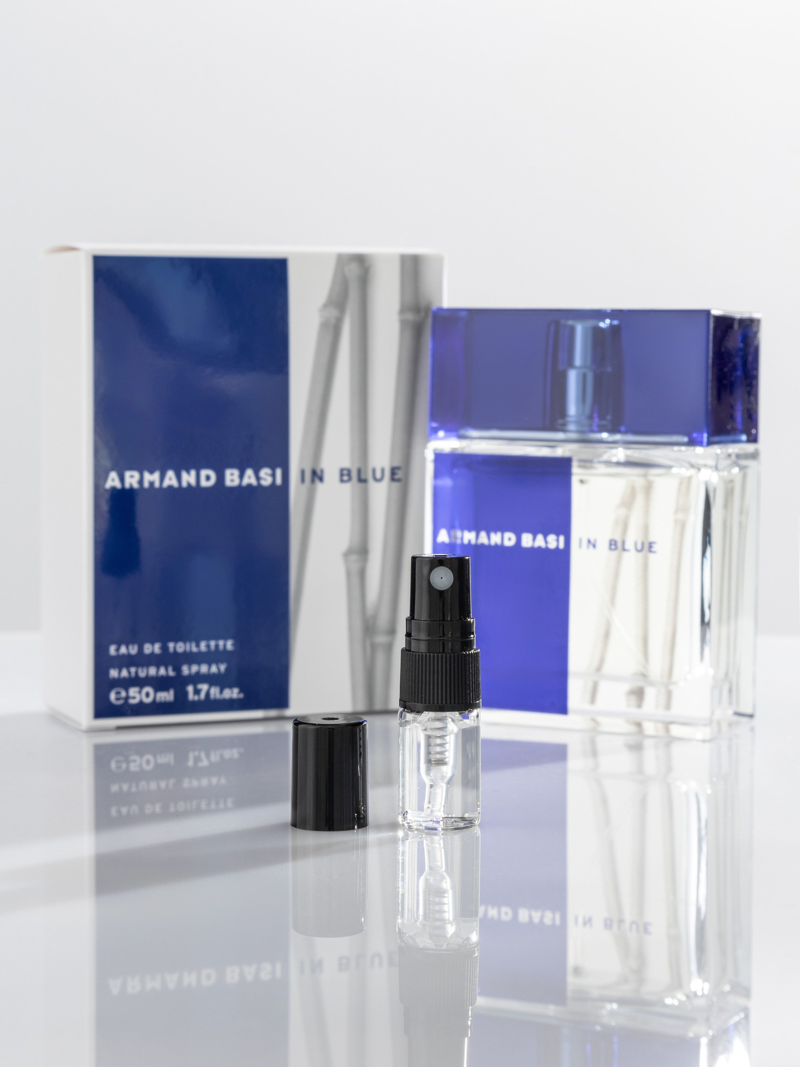 Пробник парфюма в прозрачном флаконе | Фото для карточки товара на маркетплейсе