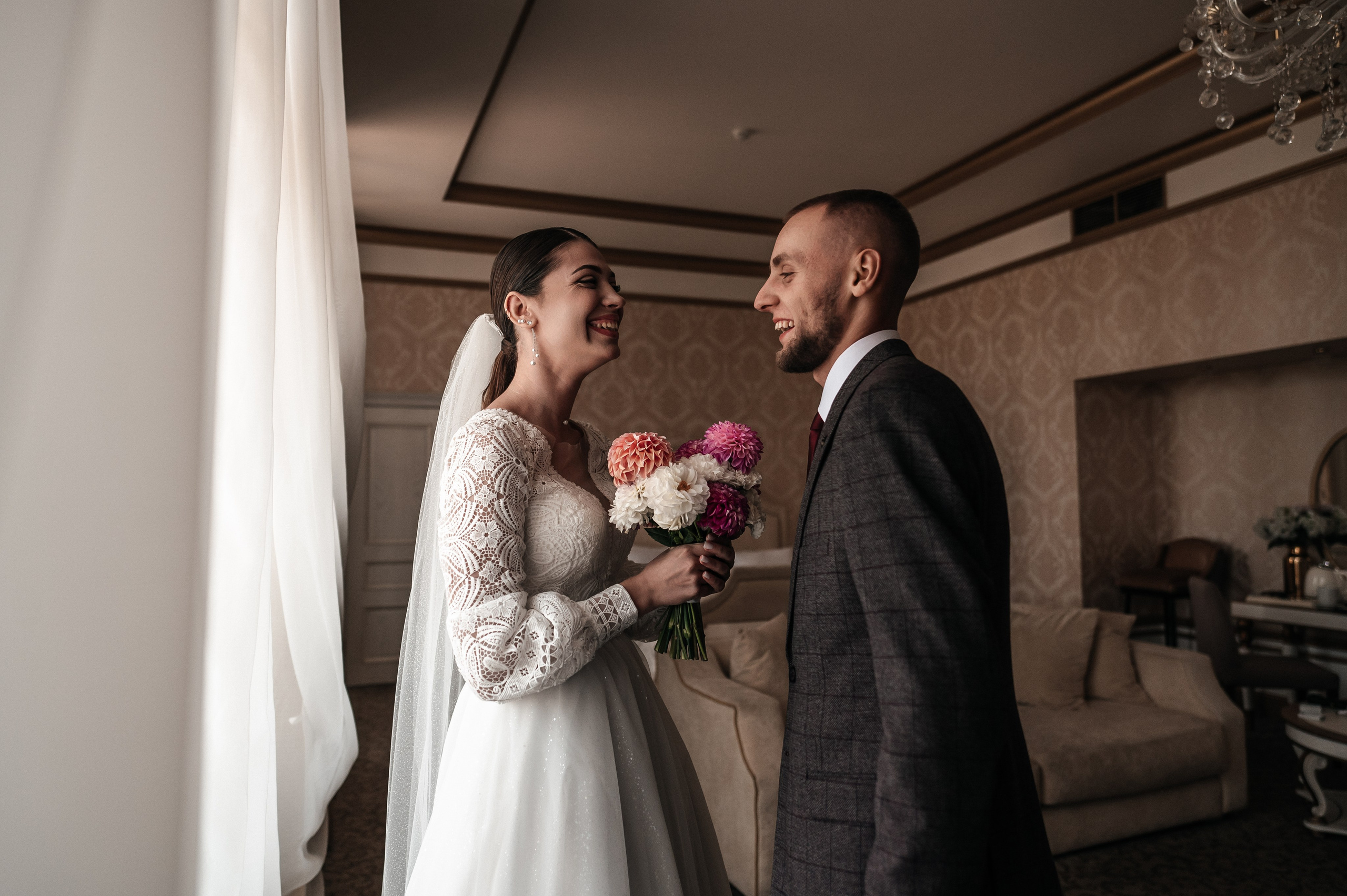 Максим и Наталья. Сборы, прогулка. Фотограф Екатерина Бочарникова