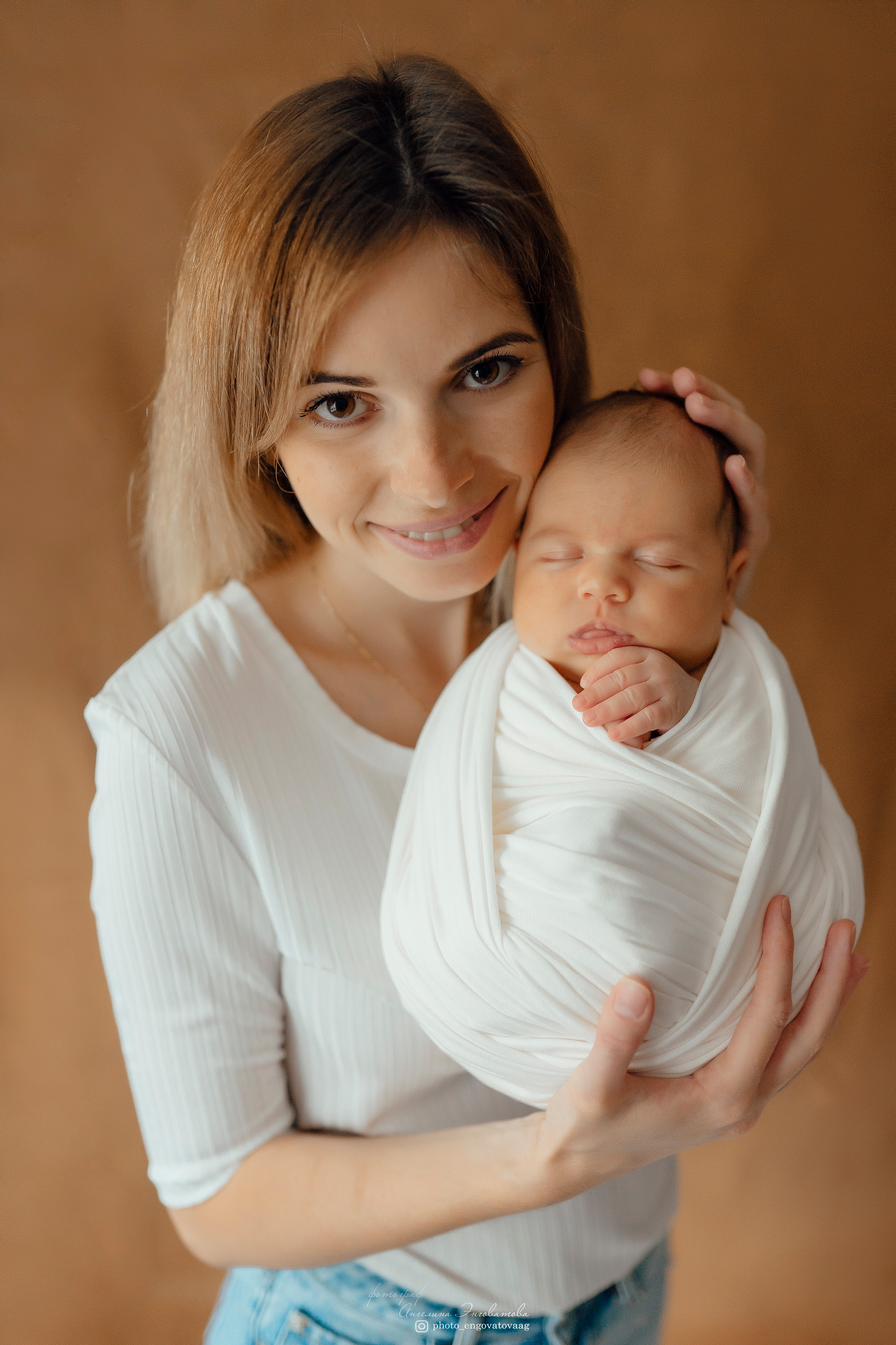 Кира 15 дней. Фотограф новорожденных в Москве Щелково и МО Ангелина Энговатова