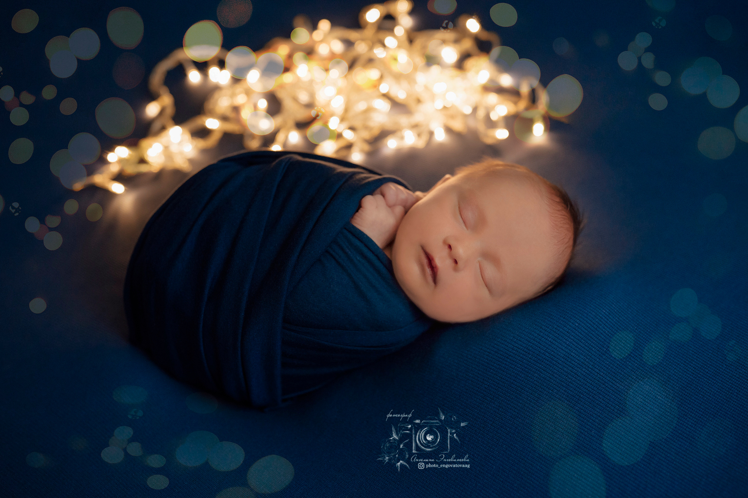 Савелий 15 дней. Фотограф новорожденных в Москве Щелково и МО Ангелина Энговатова