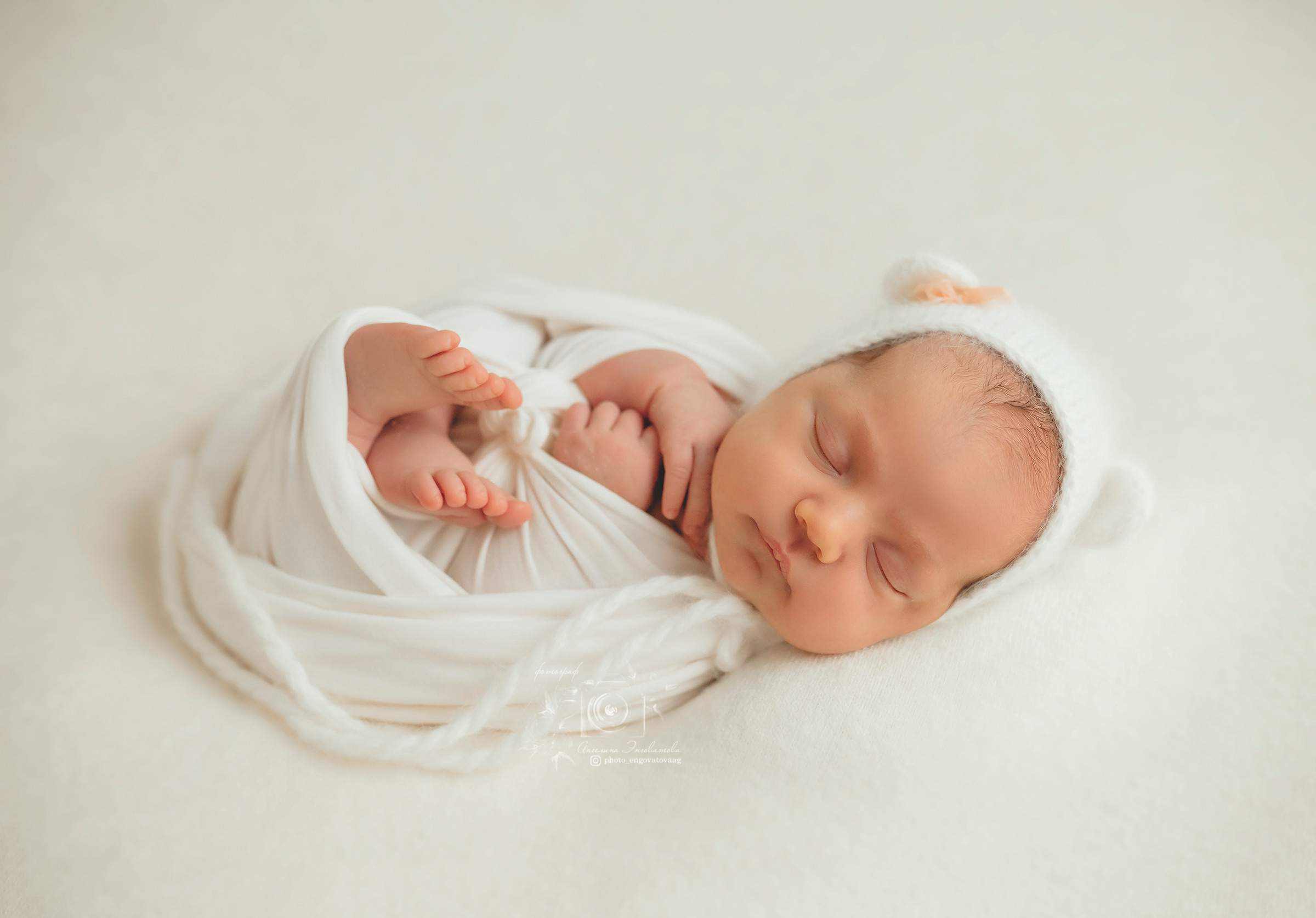 София 16 дней. Фотограф новорожденных в Москве Щелково и МО Ангелина Энговатова