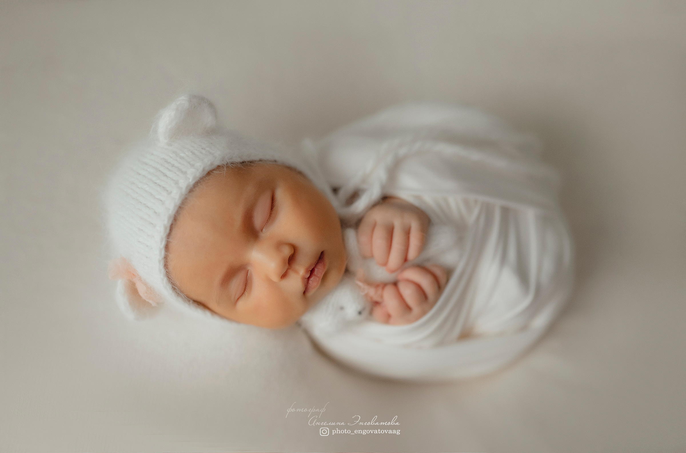 Кира 15 дней. Фотограф новорожденных в Москве Щелково и МО Ангелина Энговатова