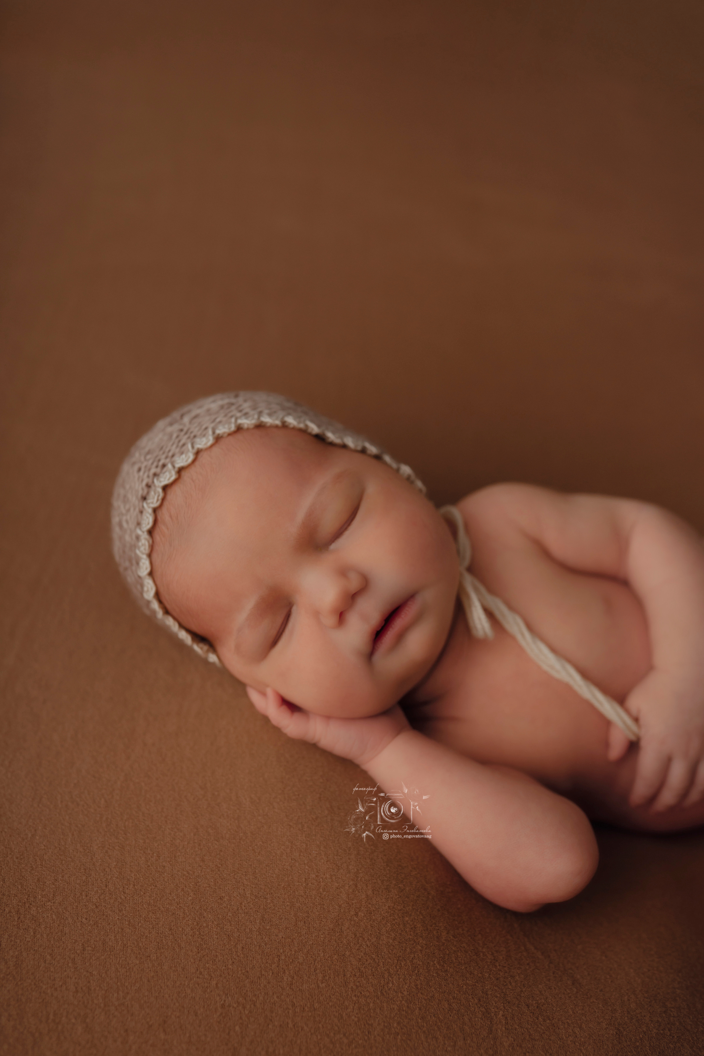 Александра 5 дней. Фотограф новорожденных в Москве Щелково и МО Ангелина Энговатова