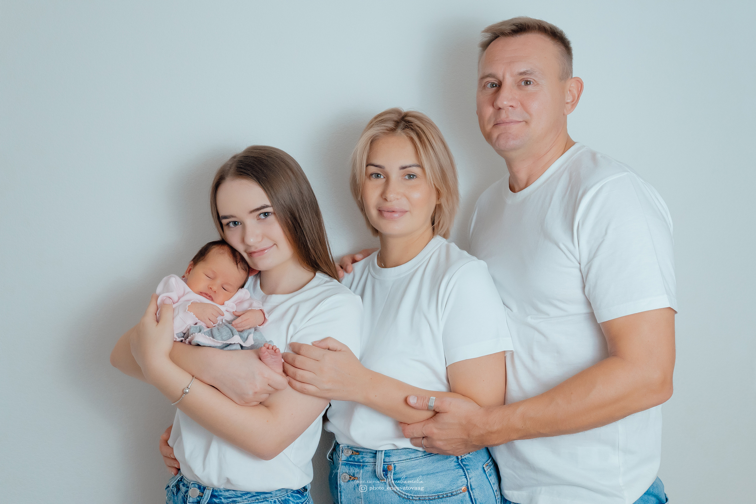 Стефания 16 дней. Фотограф новорожденных в Москве Щелково и МО Ангелина Энговатова