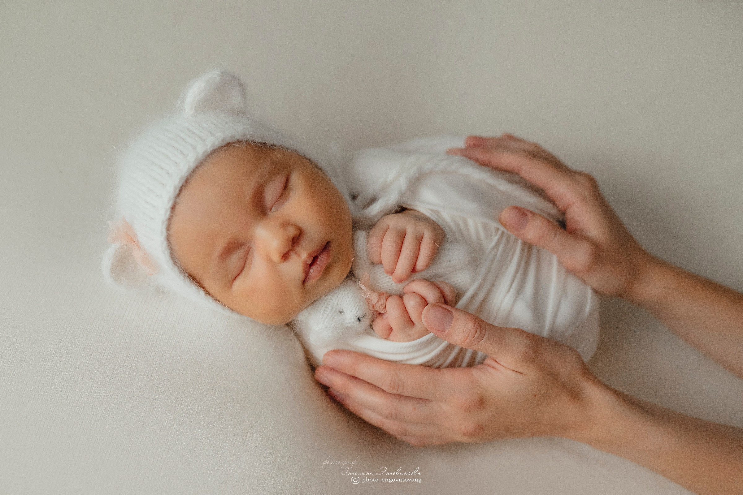 Кира 15 дней. Фотограф новорожденных в Москве Щелково и МО Ангелина Энговатова