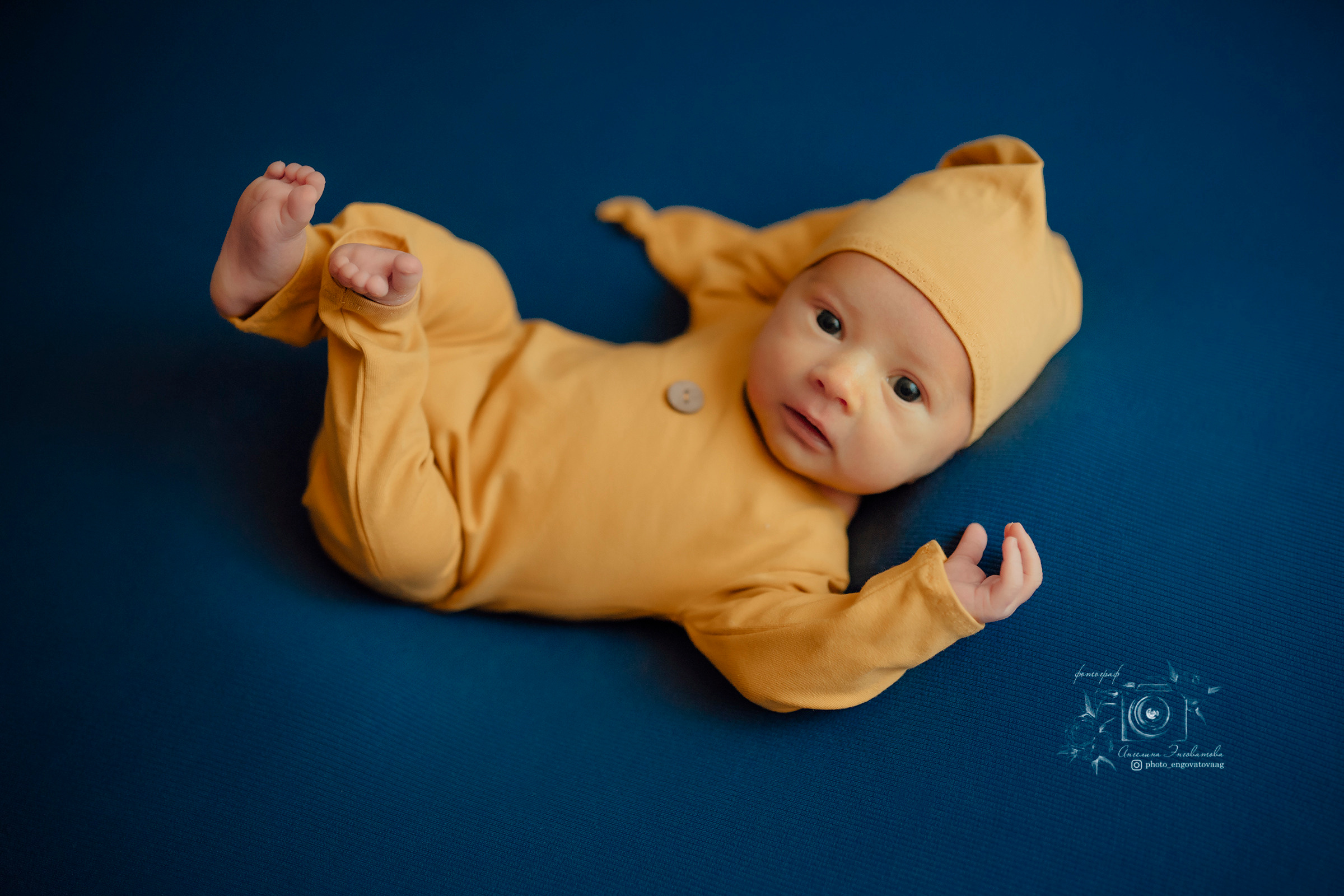 Савелий 15 дней. Фотограф новорожденных в Москве Щелково и МО Ангелина Энговатова