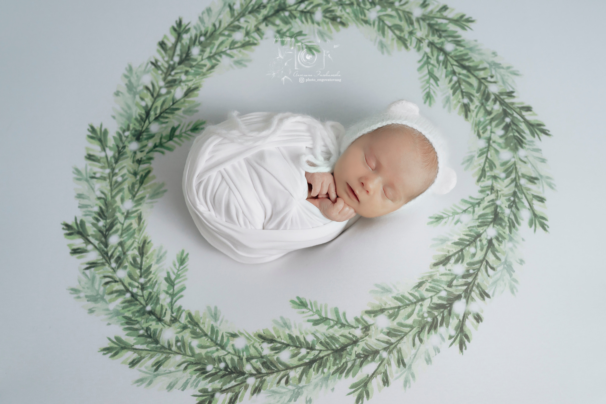 Савелий 15 дней. Фотограф новорожденных в Москве Щелково и МО Ангелина Энговатова