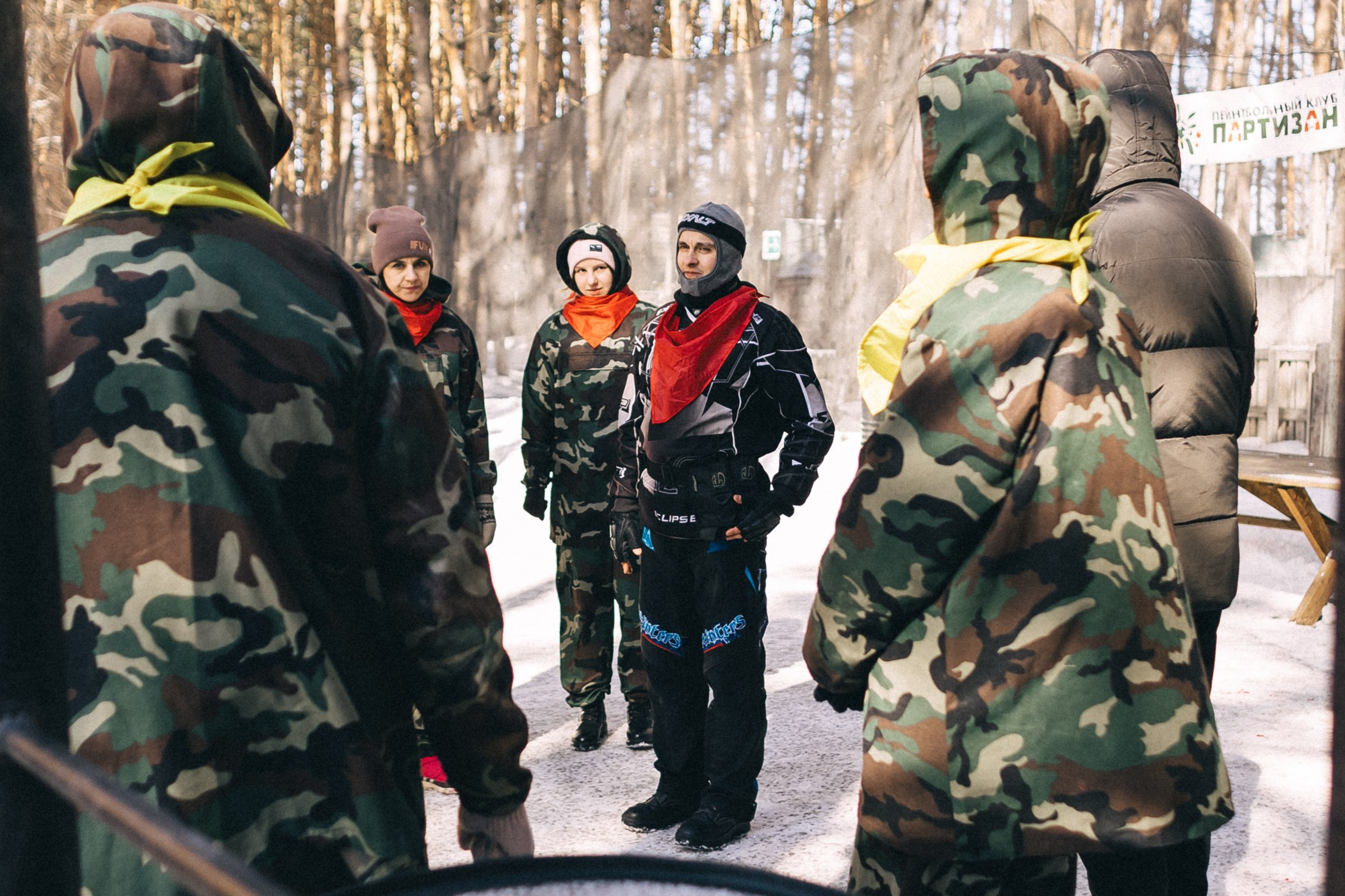 Пейнтбольный клуб «Партизан». Фотограф Кемерово | Сергей