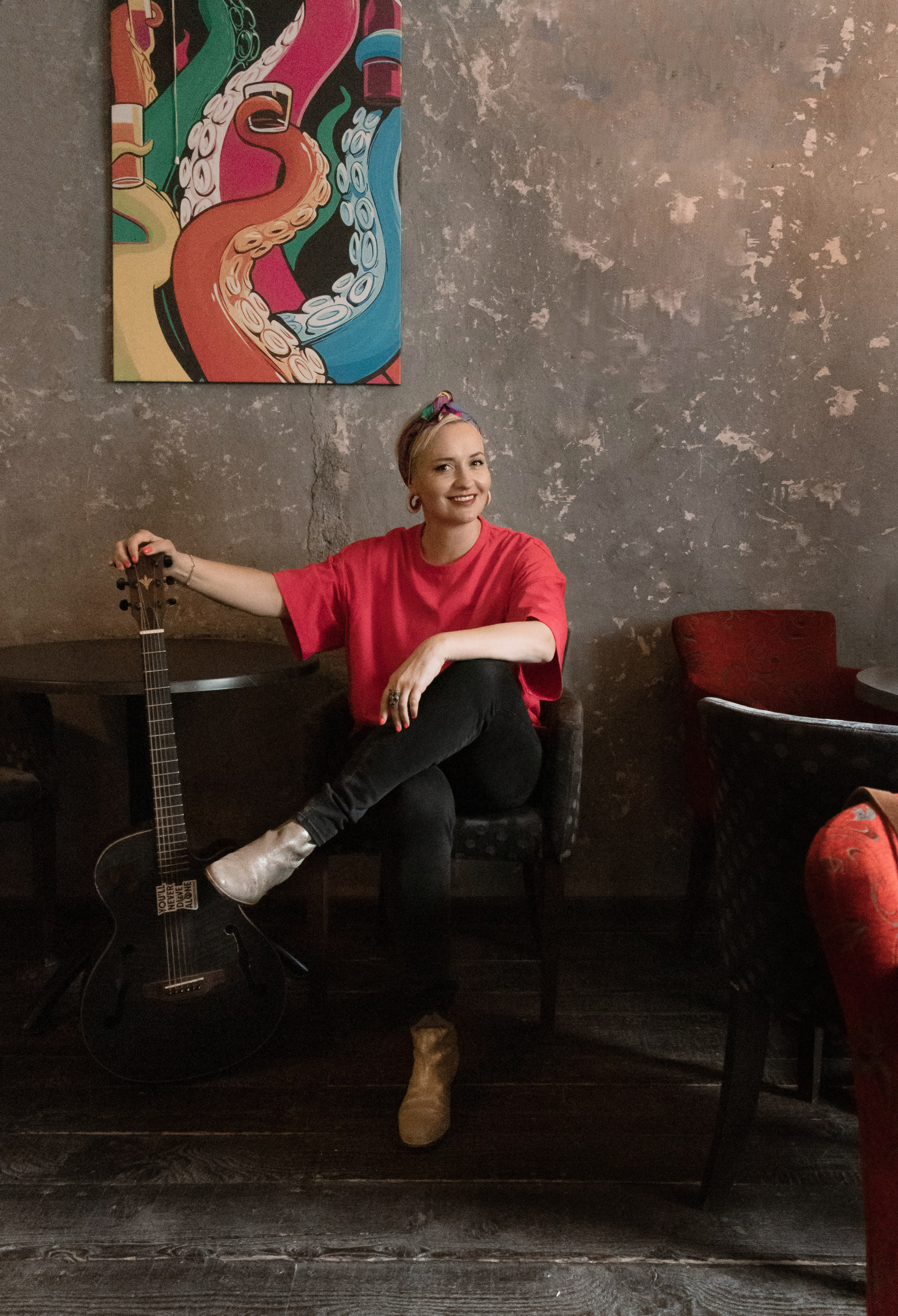 Herceg Novi Jazz with Maria. Portrait photographer in Tivat Montenegro Katerina Kirsanova