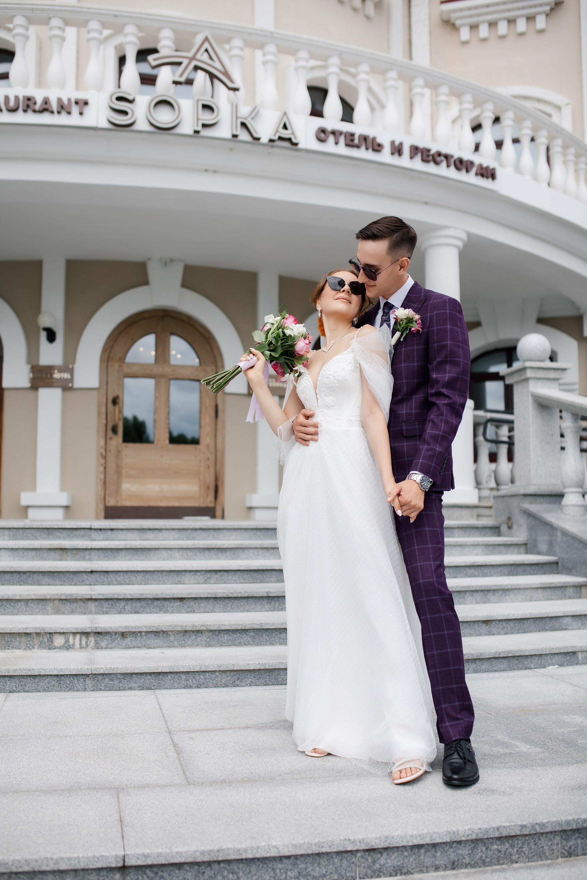 Ксения и Максим. Сборы Sopka. Прогулка по городу. Свадебный фотограф в Хабаровске