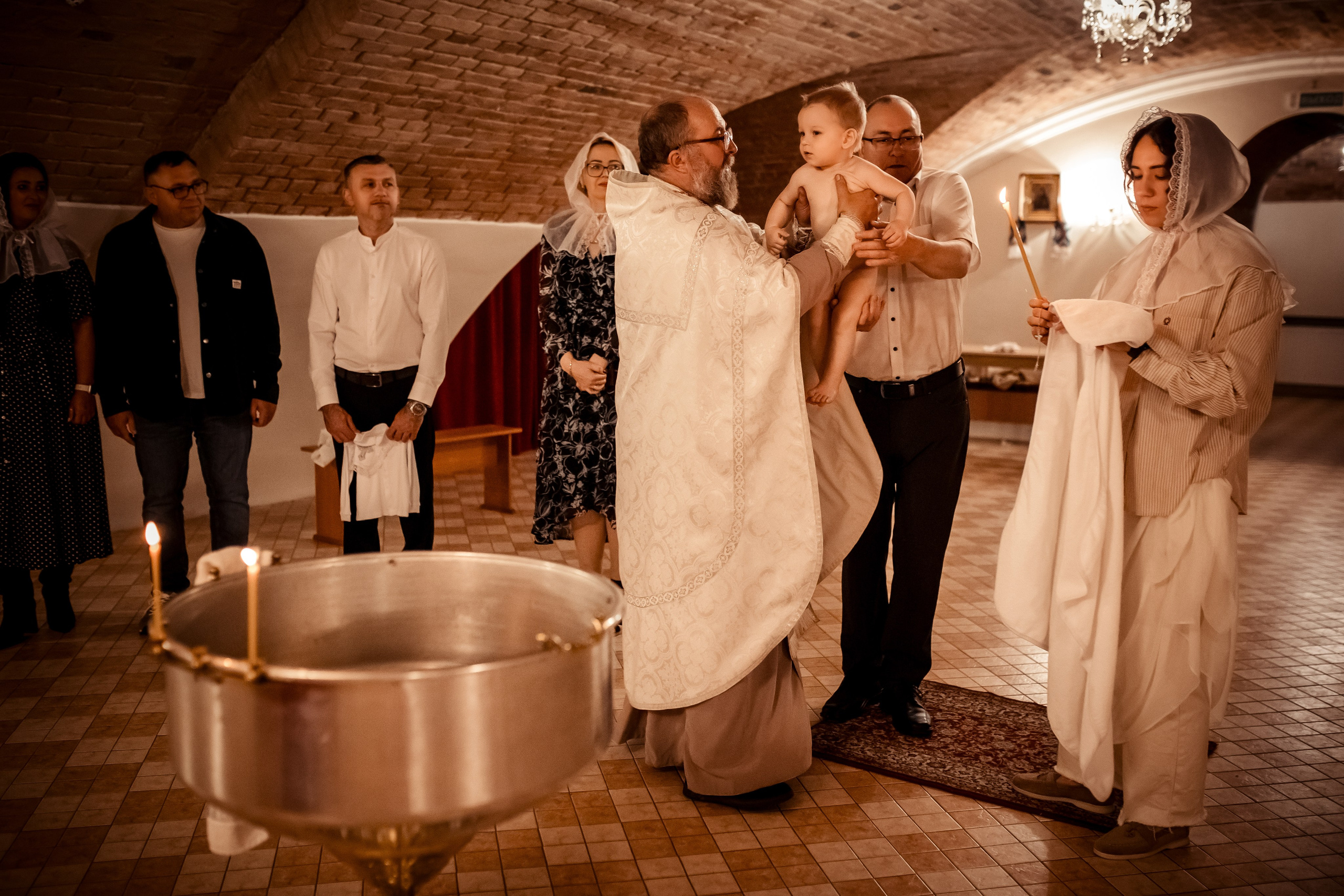 Крещение Альберта. Семейный фотограф в Бресте Наталья Постоялко