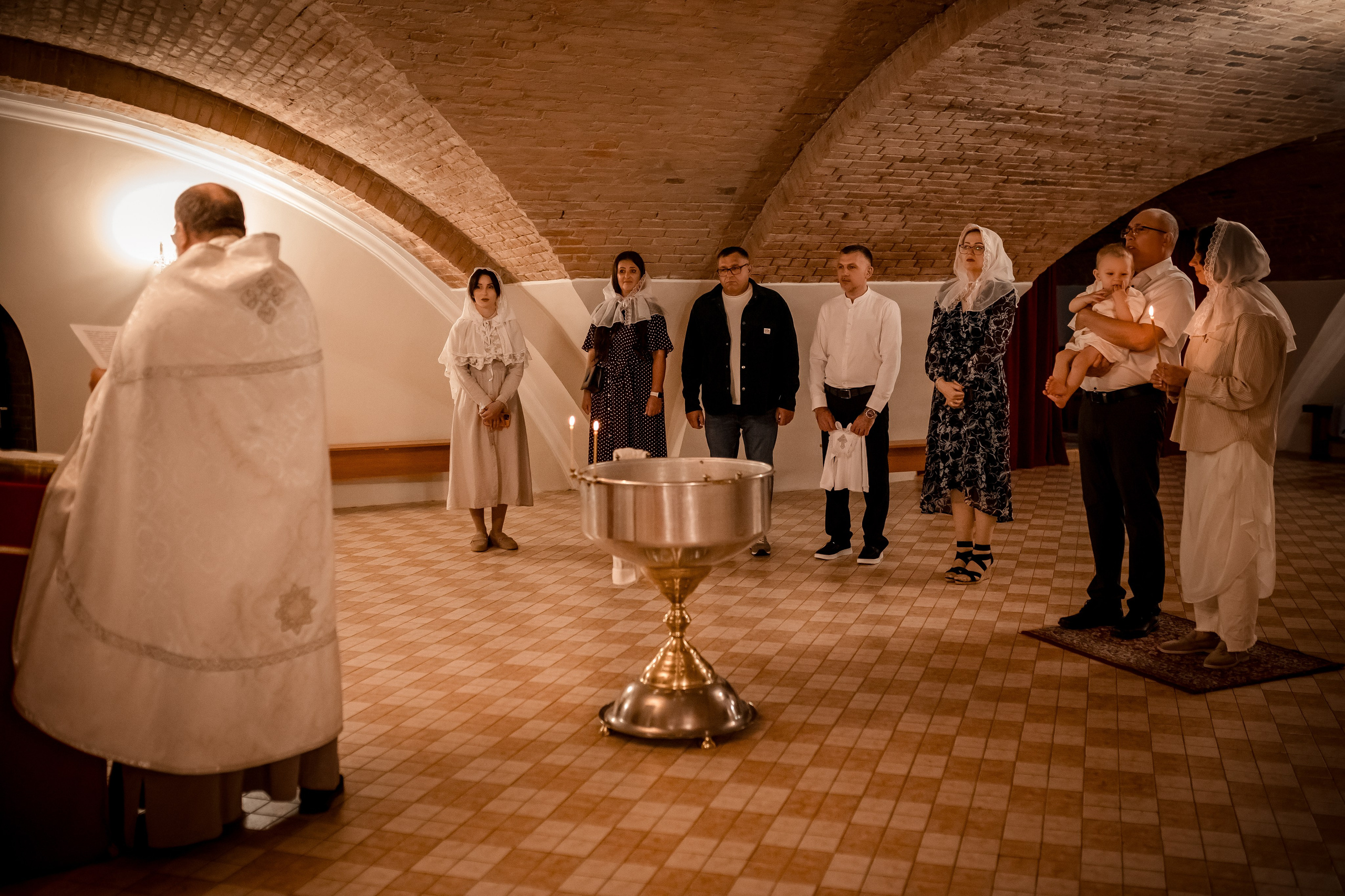 Крещение Альберта. Семейный фотограф в Бресте Наталья Постоялко