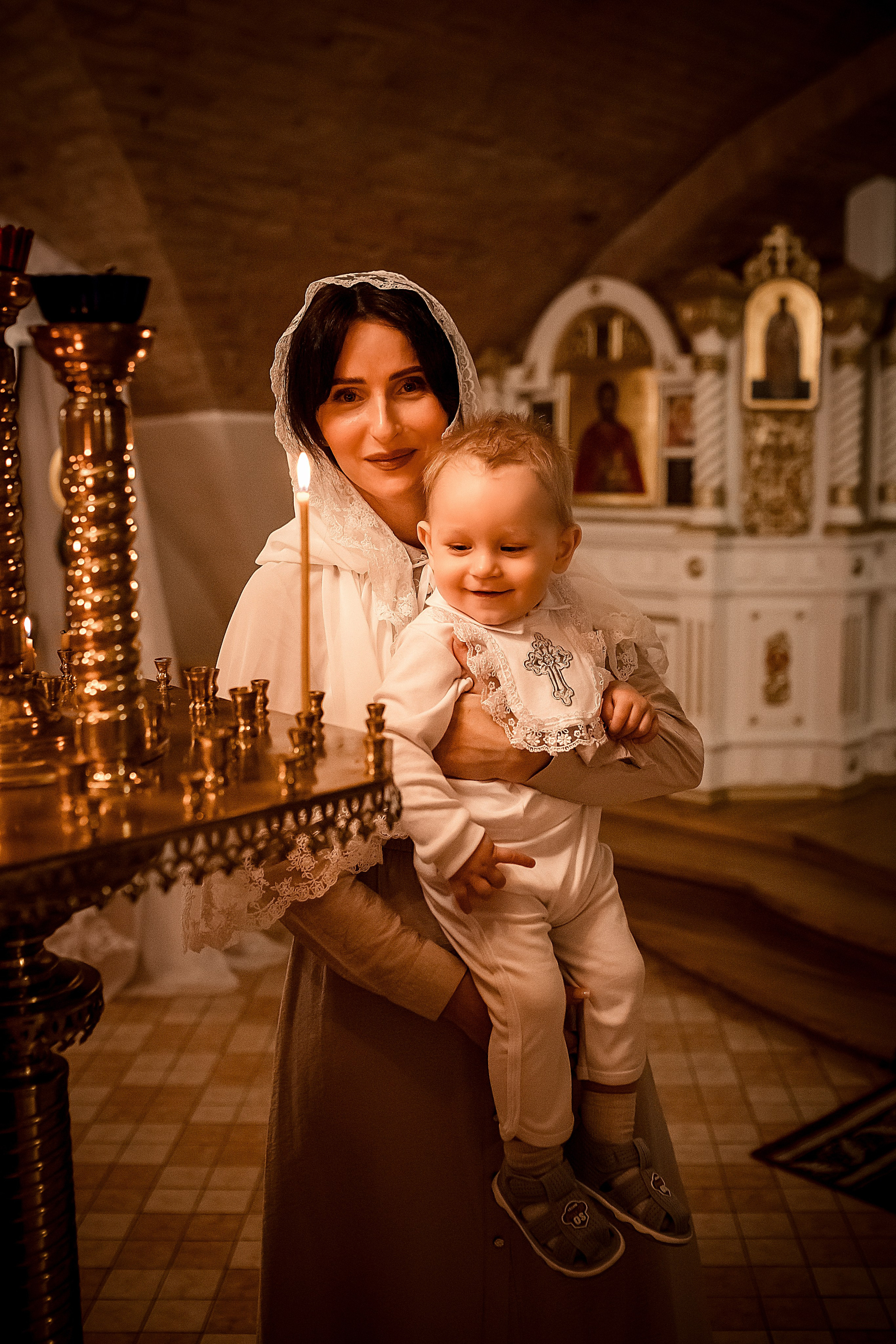 Крещение Альберта. Семейный фотограф в Бресте Наталья Постоялко