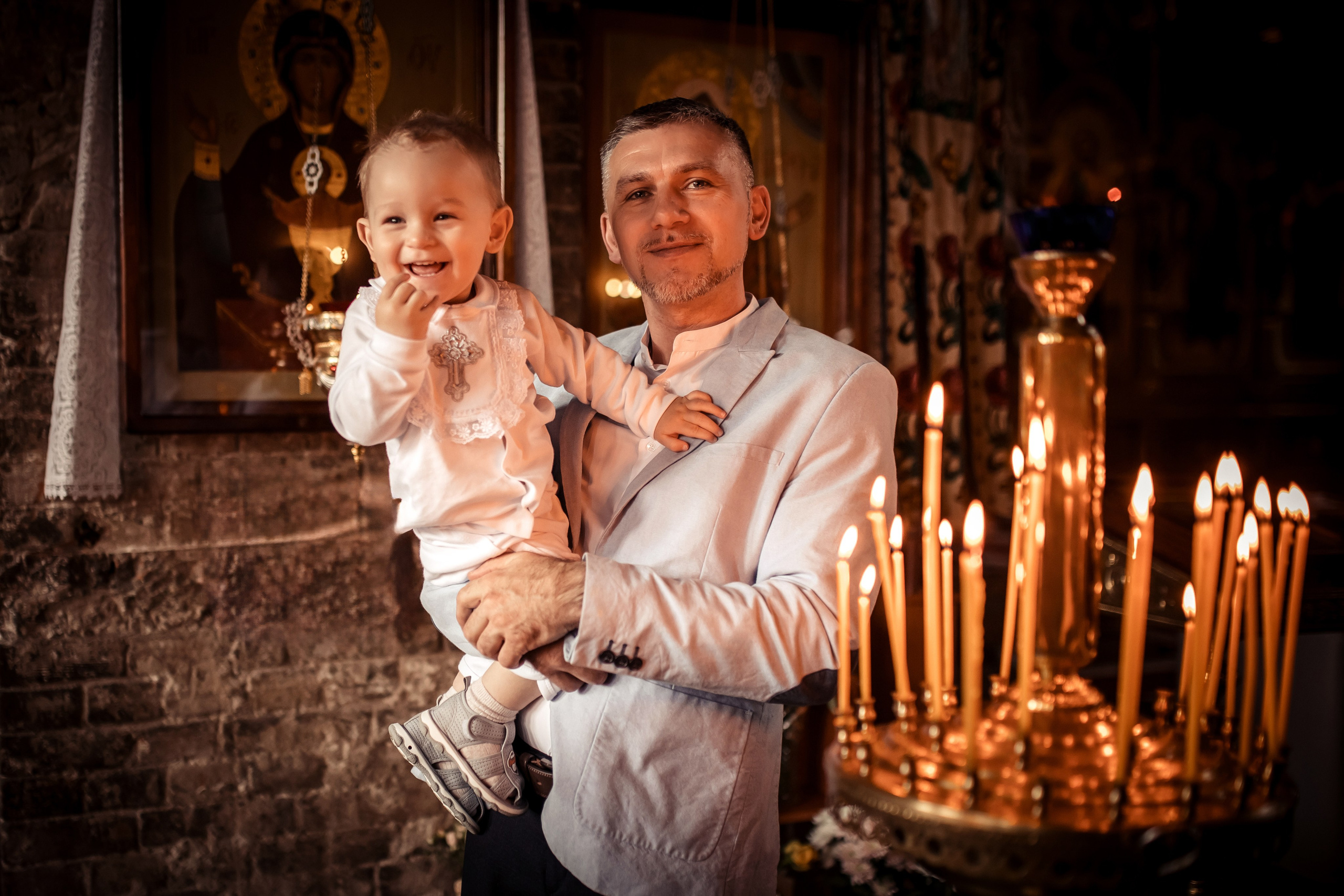Крещение Альберта. Семейный фотограф в Бресте Наталья Постоялко