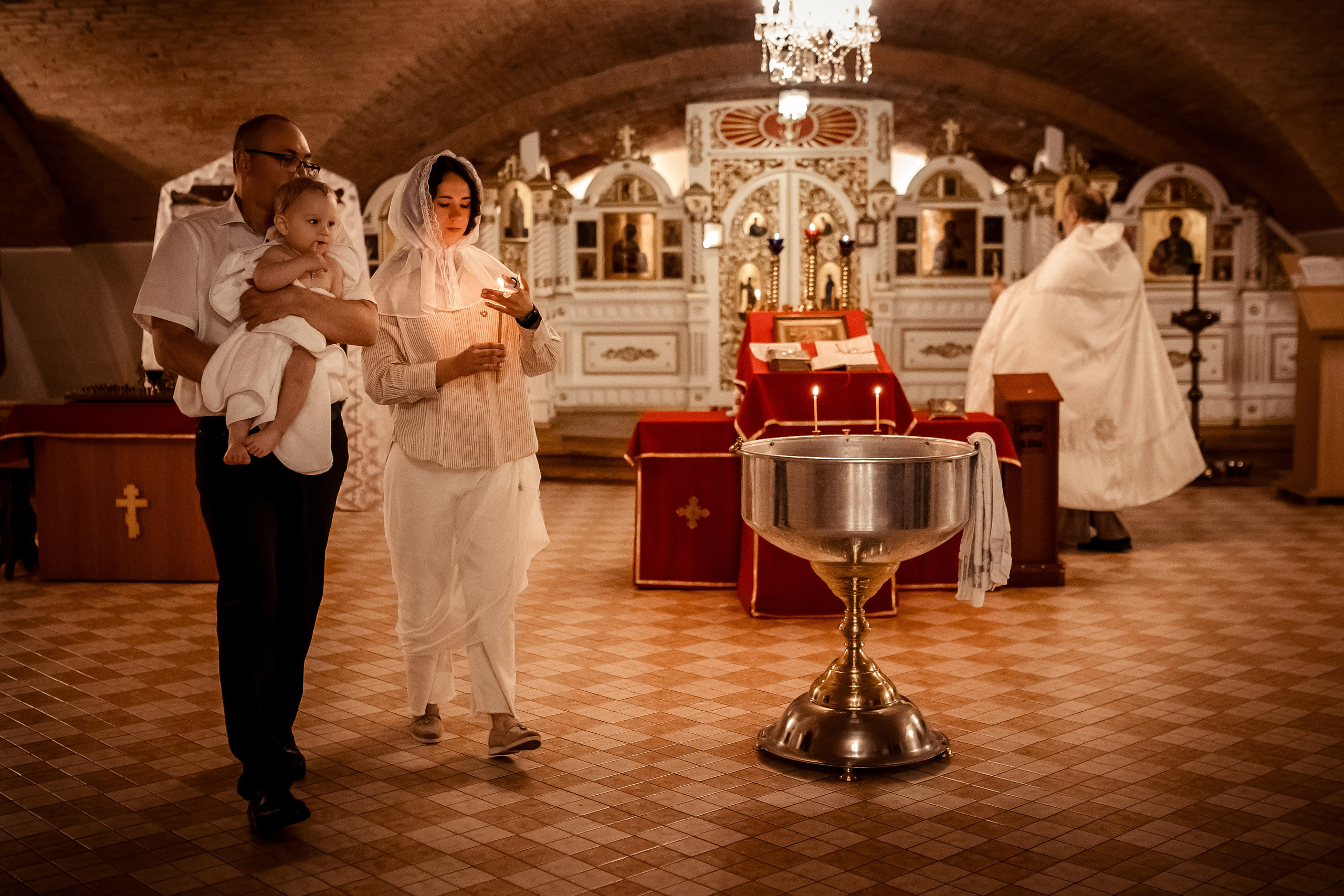 Крещение Альберта. Семейный фотограф в Бресте Наталья Постоялко