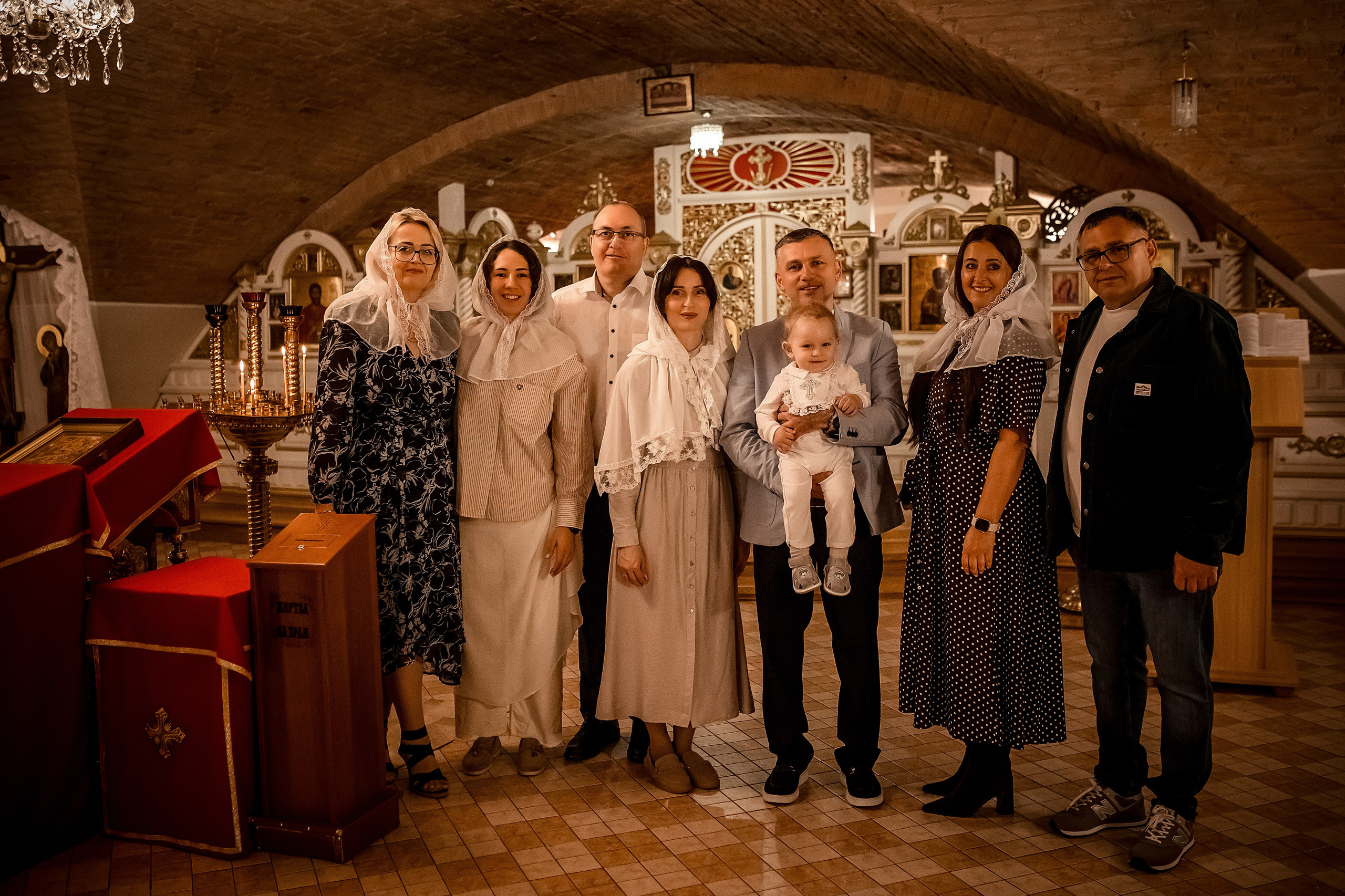 Крещение Альберта. Семейный фотограф в Бресте Наталья Постоялко