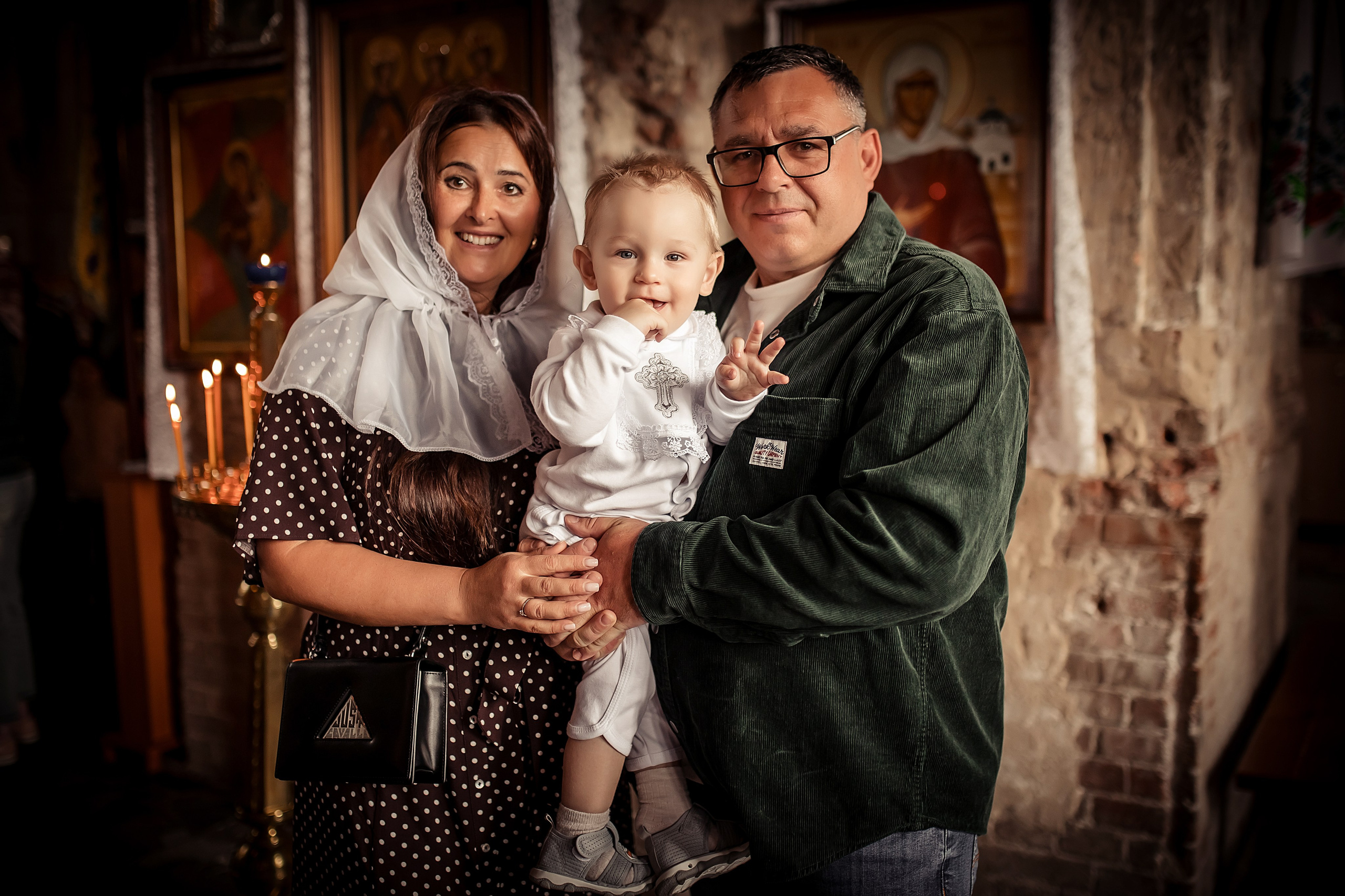 Крещение Альберта. Семейный фотограф в Бресте Наталья Постоялко