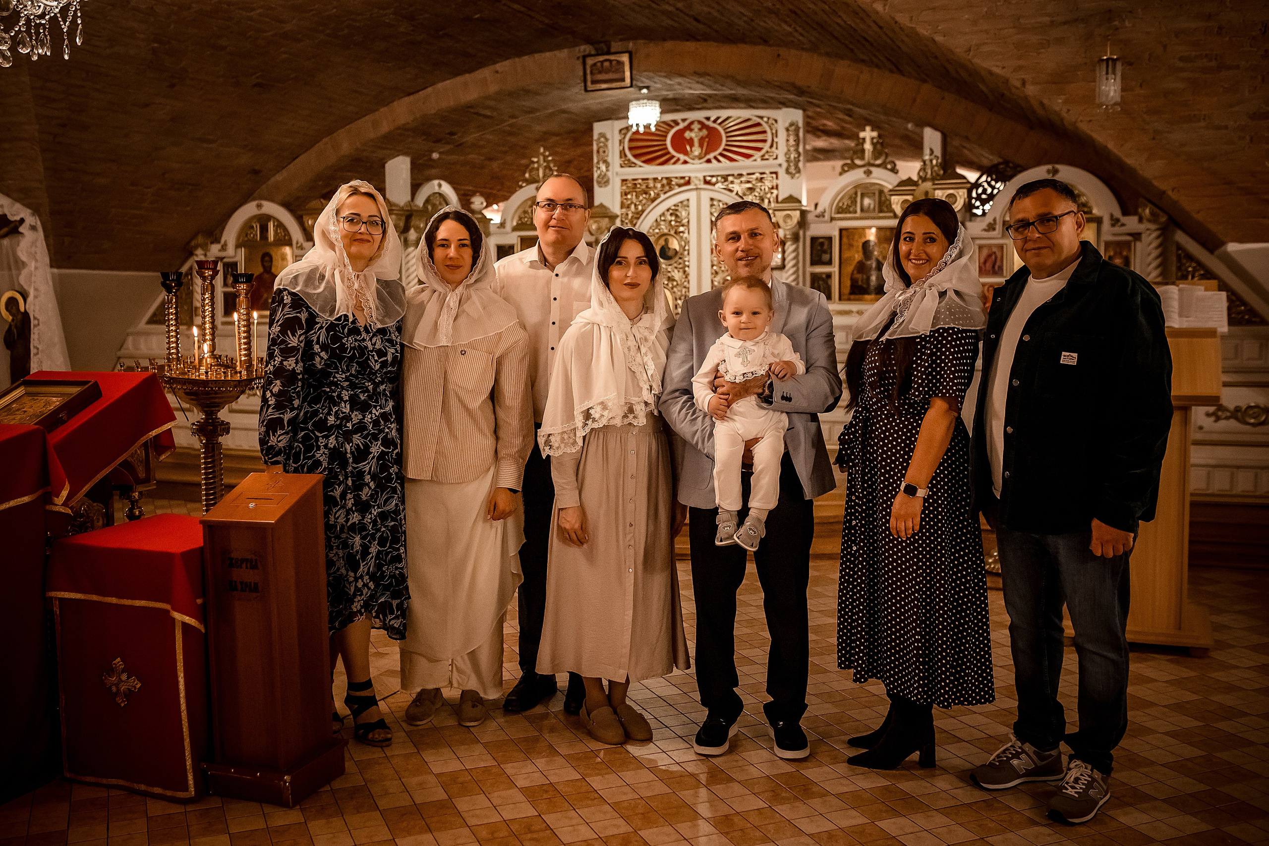 Крещение Альберта. Семейный фотограф в Бресте Наталья Постоялко