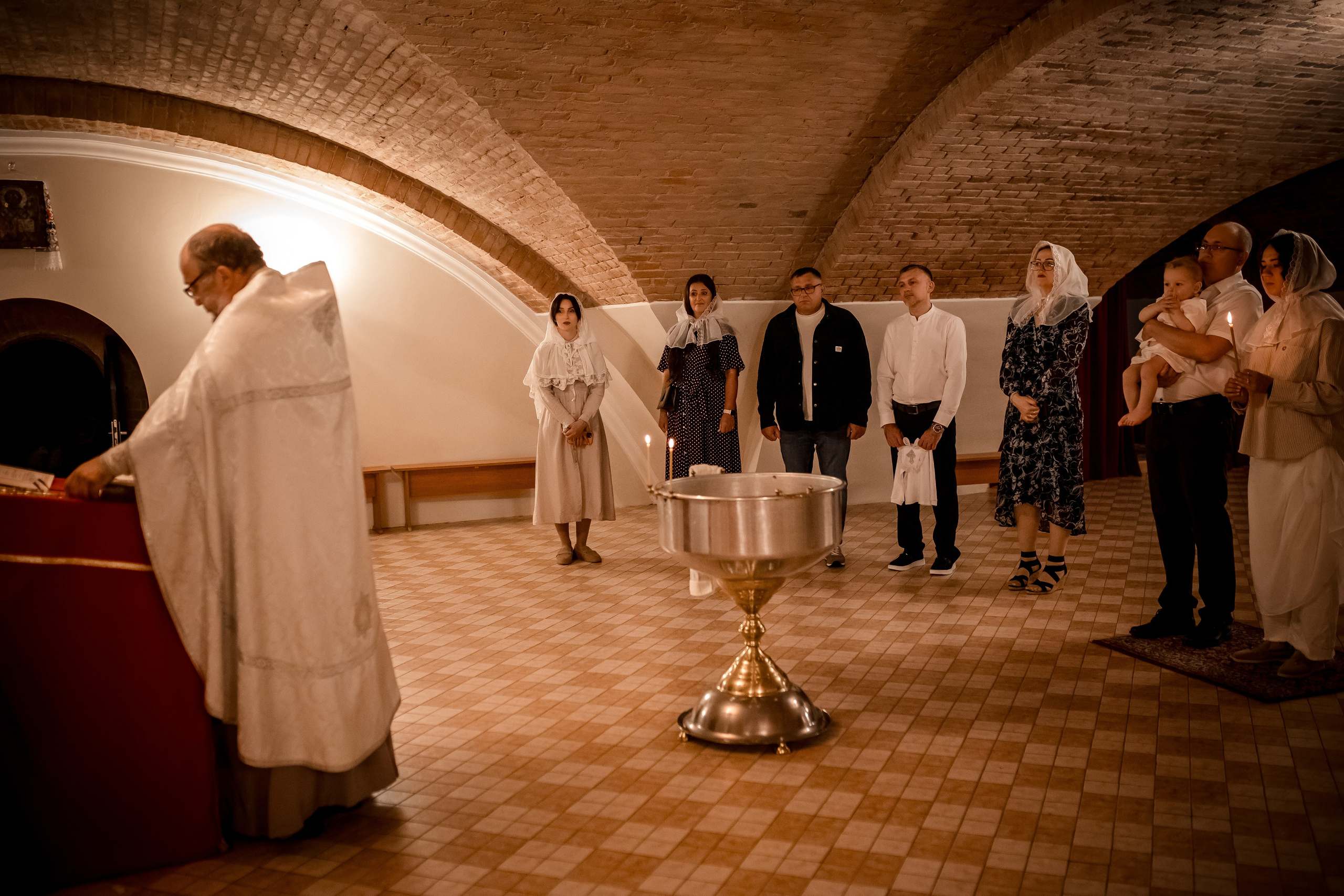 Крещение Альберта. Семейный фотограф в Бресте Наталья Постоялко