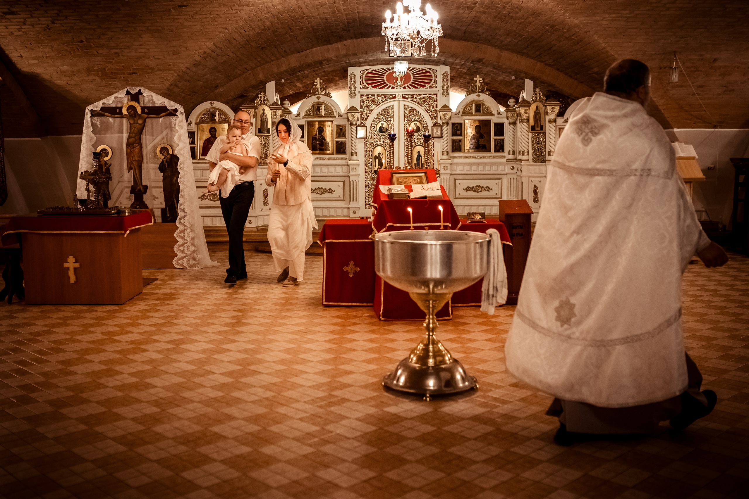 Крещение Альберта. Семейный фотограф в Бресте Наталья Постоялко