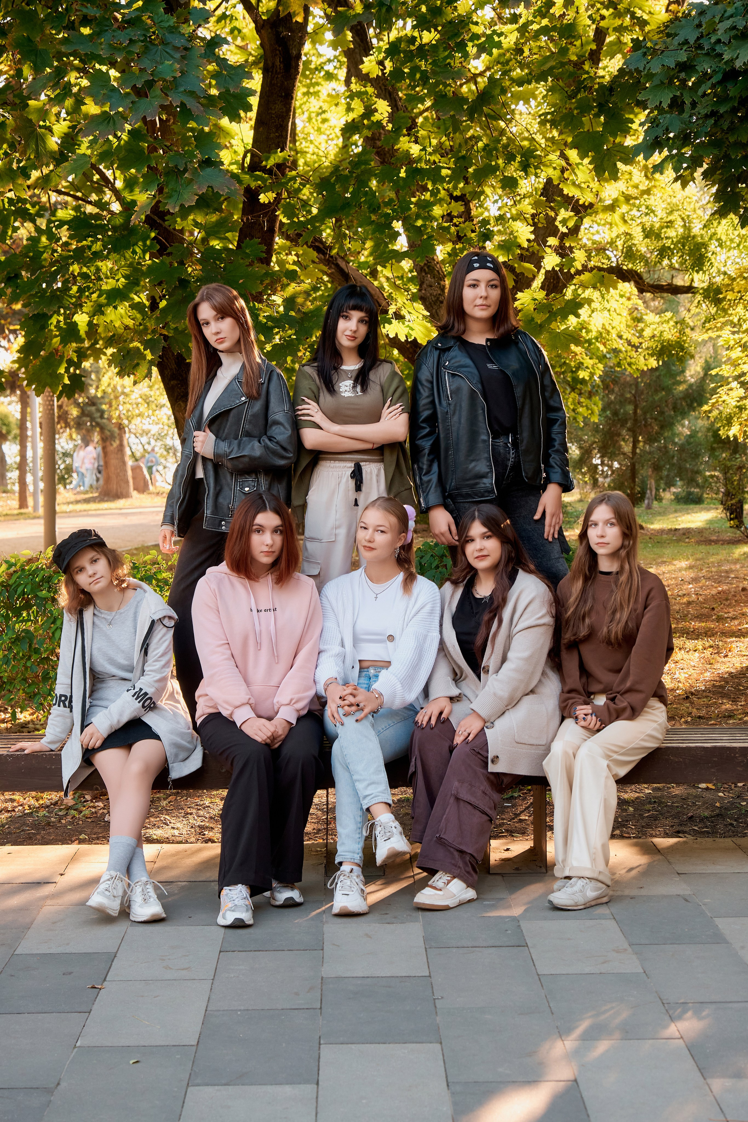 11 класс. Осенняя фотосессия. Приморский парк. Фотограф Таганрог Анна Трайжон