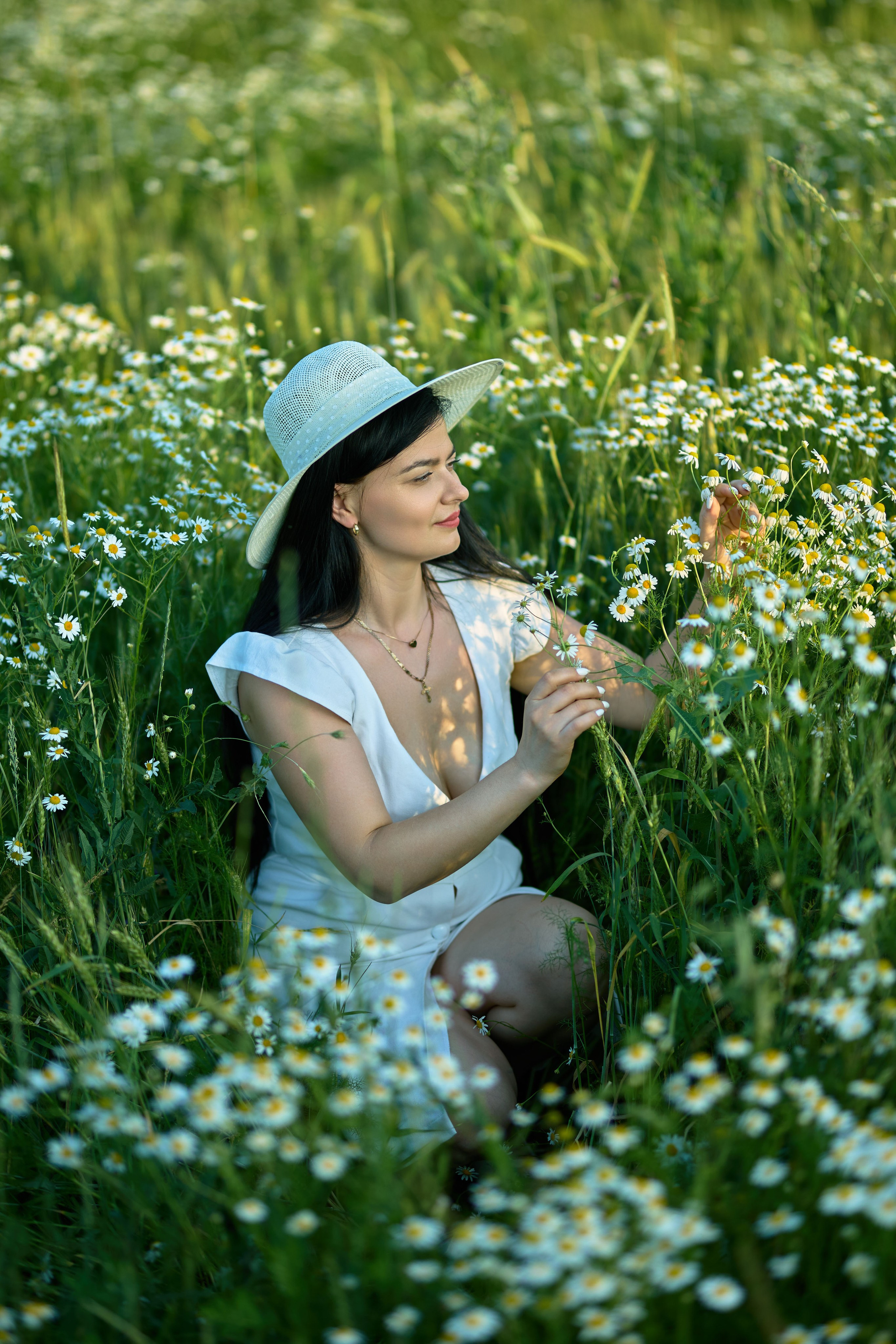 Фотосессия в ромашковое поле. Владимир Суздалов (ProMaXe) — Портретный фотограф, тематические фотосессии в Чебоксарах