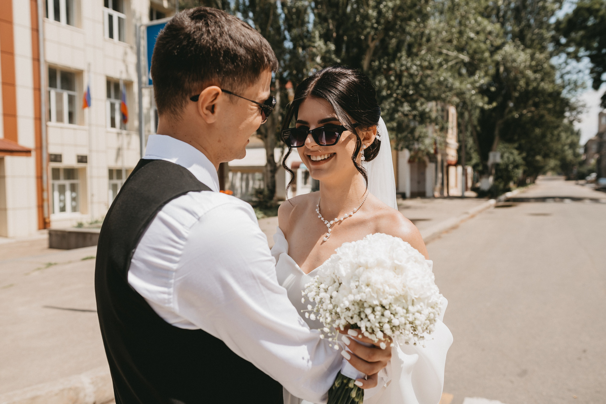 Свадебная прогулка. Свадебный и семейный фотограф Луганск, Ростов, Краснодар Роман Мацнев
