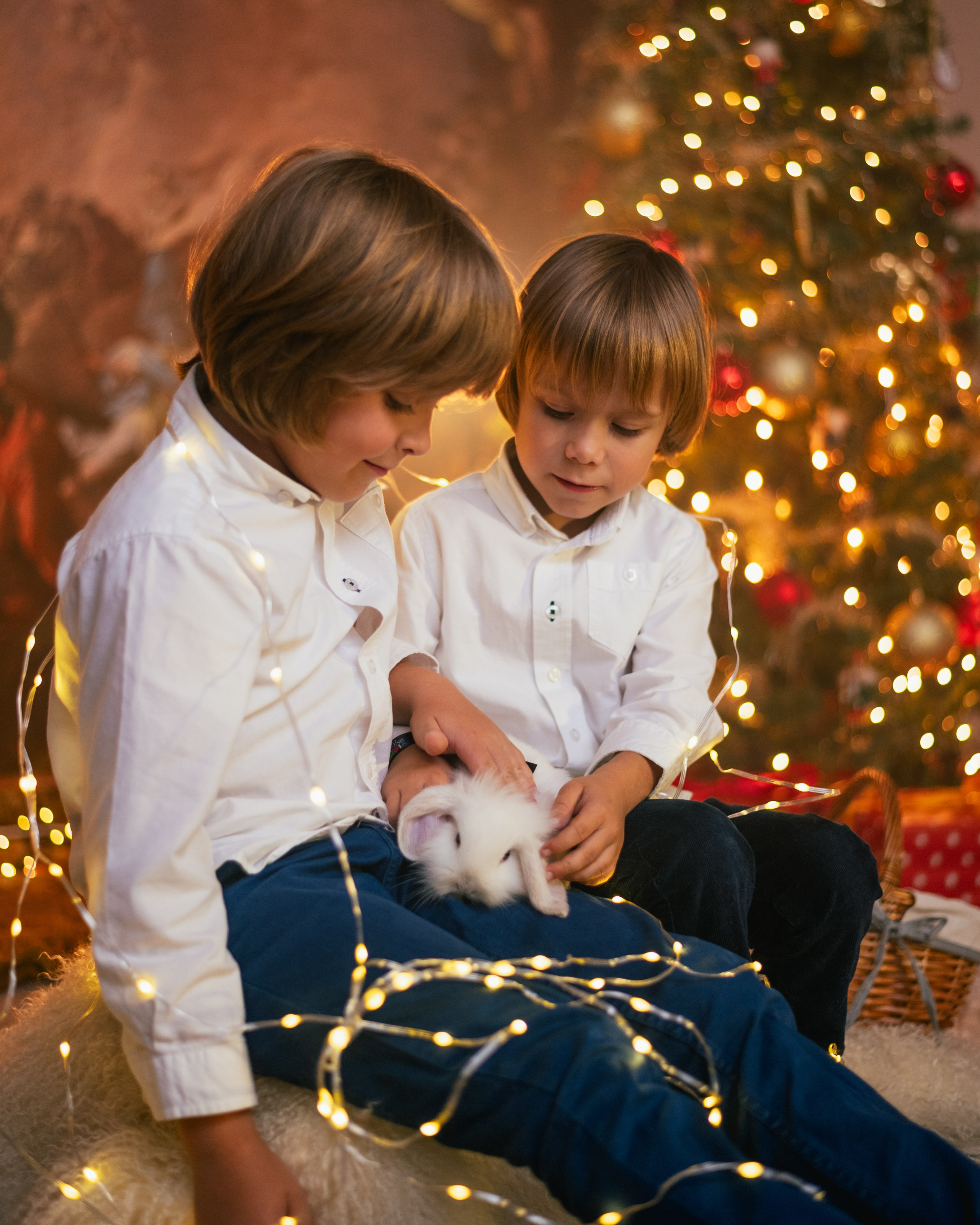 CHRISTMAS FOR VIKTOR AND ALEKSANDR. Anastasiia Antoniuk portrait, family and couple photographer, Portugal