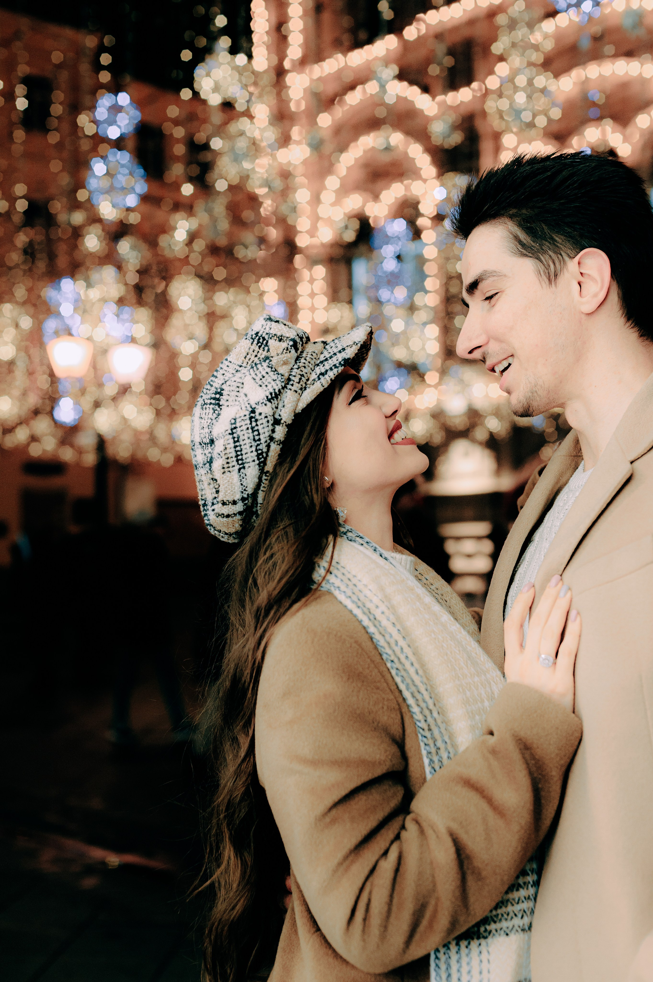 Новогоднее Лавстори г. Москва. Семейный фотограф Ульяна Вишнякова