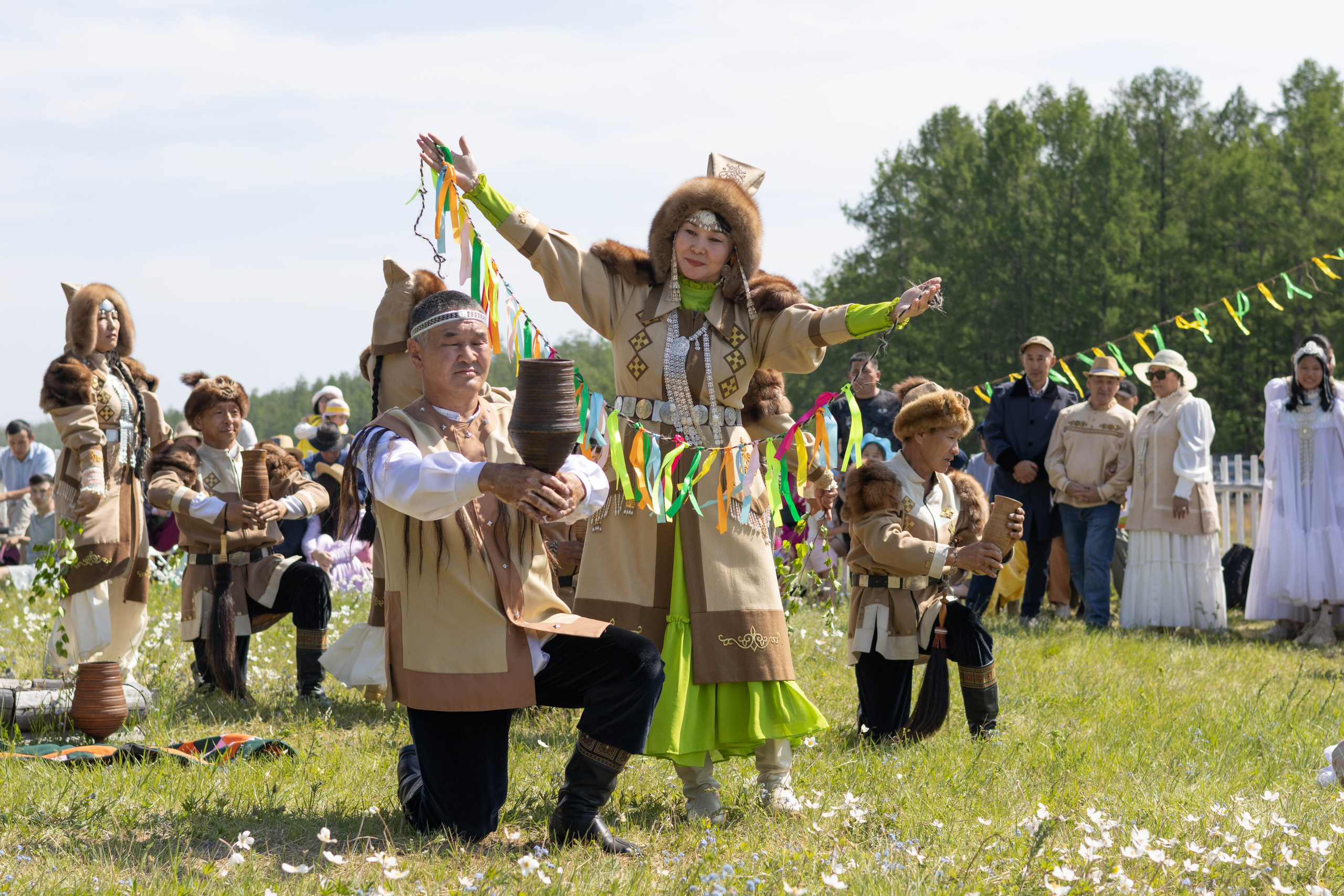 Юбилейный Ысыах Цыпандиных 2024 г. Фотограф Якутск Зоя Николаева