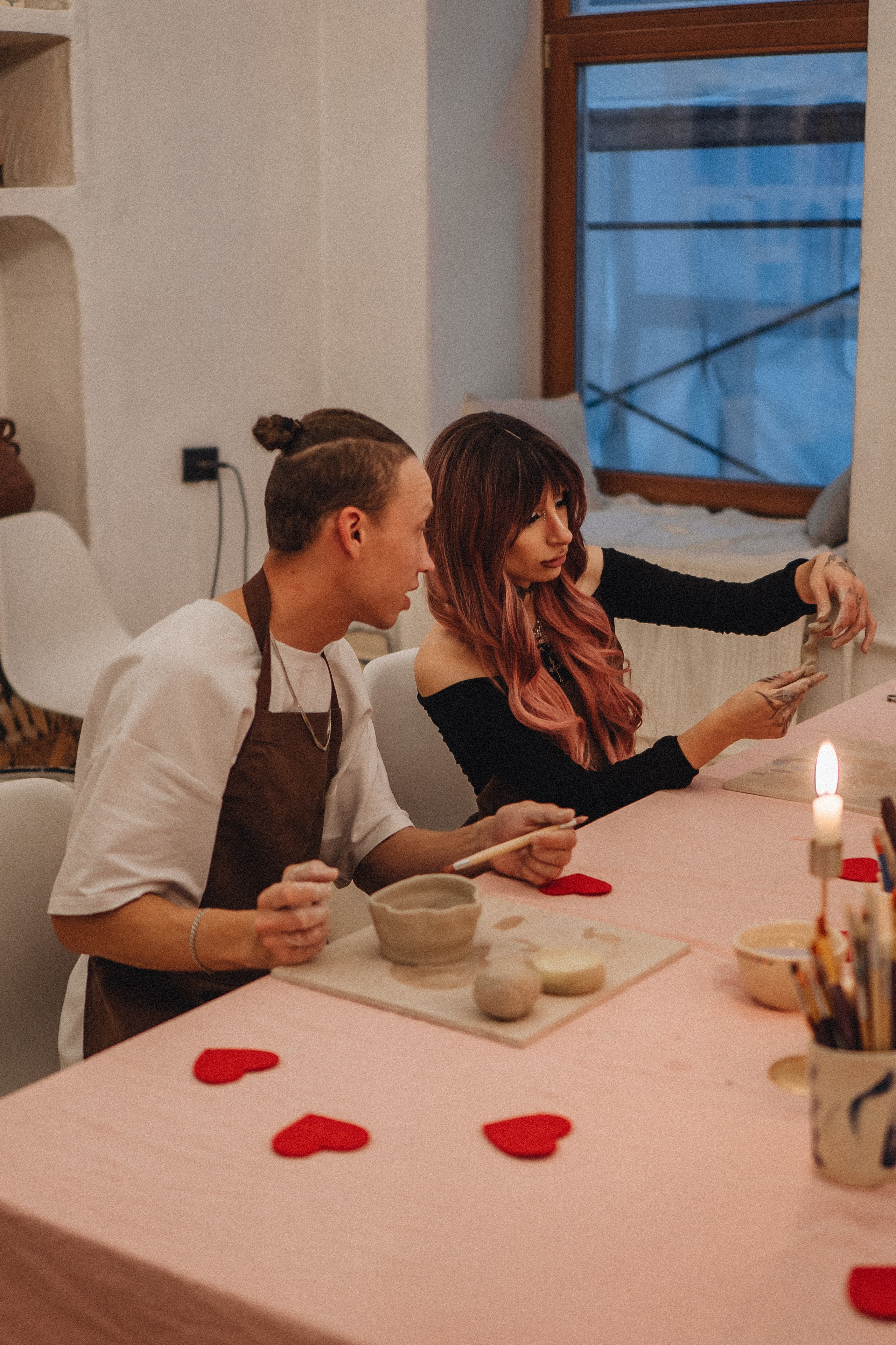 СВИДАНИЕ В ГОНЧАРНОЙ МАСТЕРСКОЙ. Профессиональный фотограф, Санкт-Петербург — Виктория Богомолова