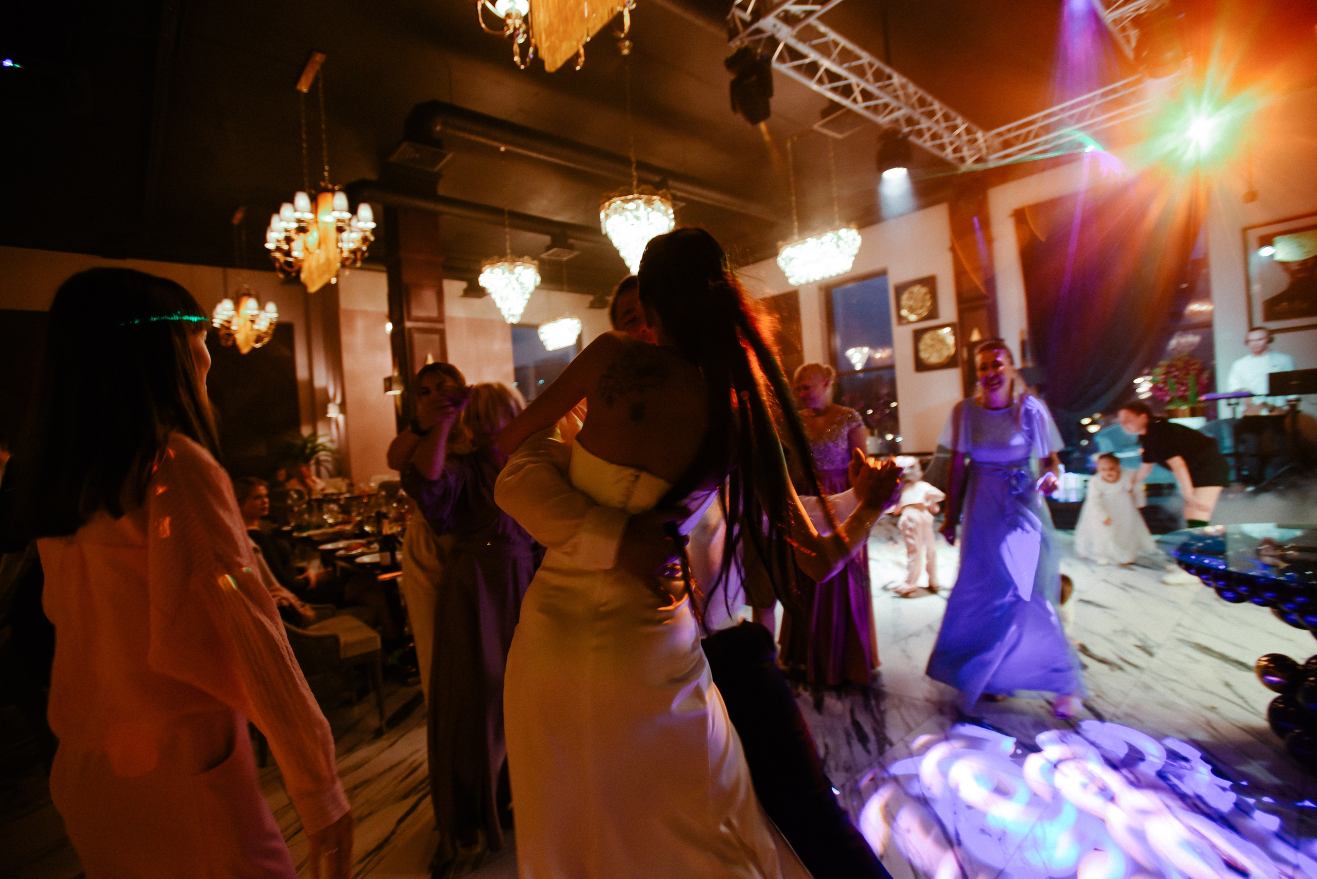 Виктор и Ангелина Банкет на 100 гостей Ресторан Segreto. Фотограф Лола Волна, город Москва