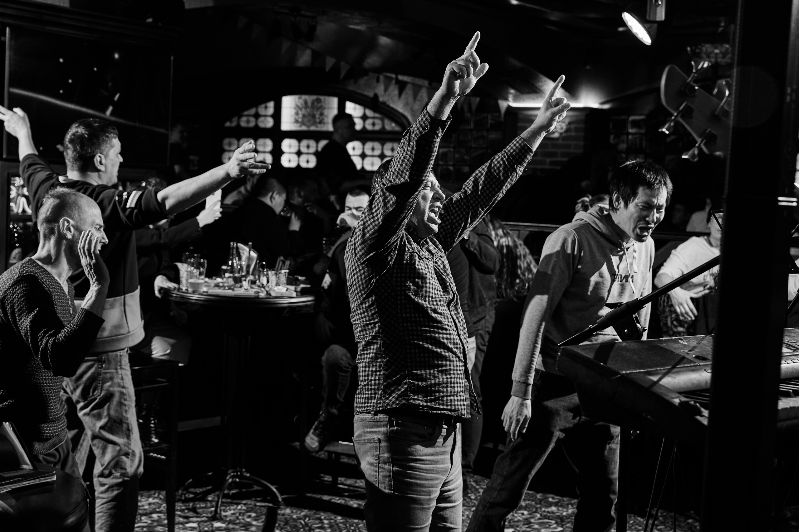 Новогодние выходные в Harat’s pub. Фотограф Александра Иванова