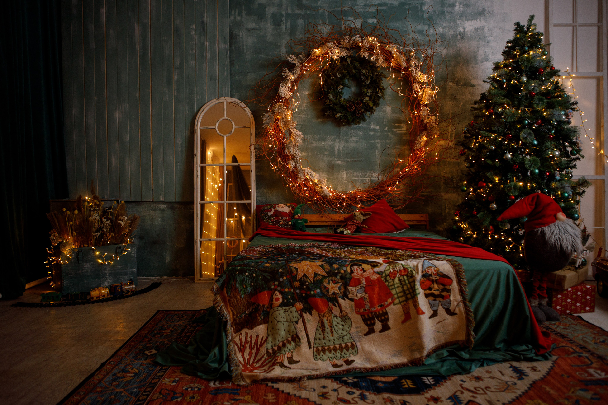 Семейная новогодняя фотосессия Петропавловск. Свадебный и Семейный фотограф в Петрпавловске