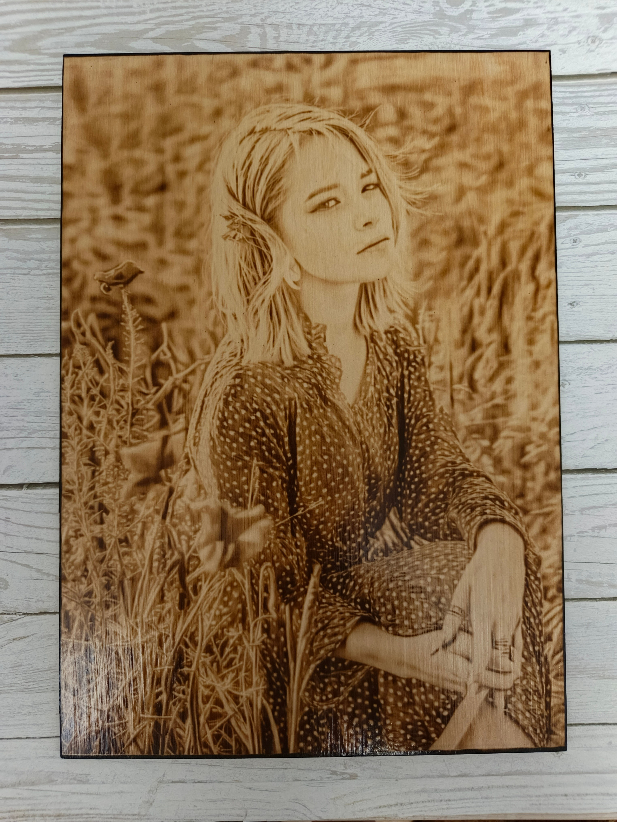 Портреты. Выжигания картин и портретов по фото