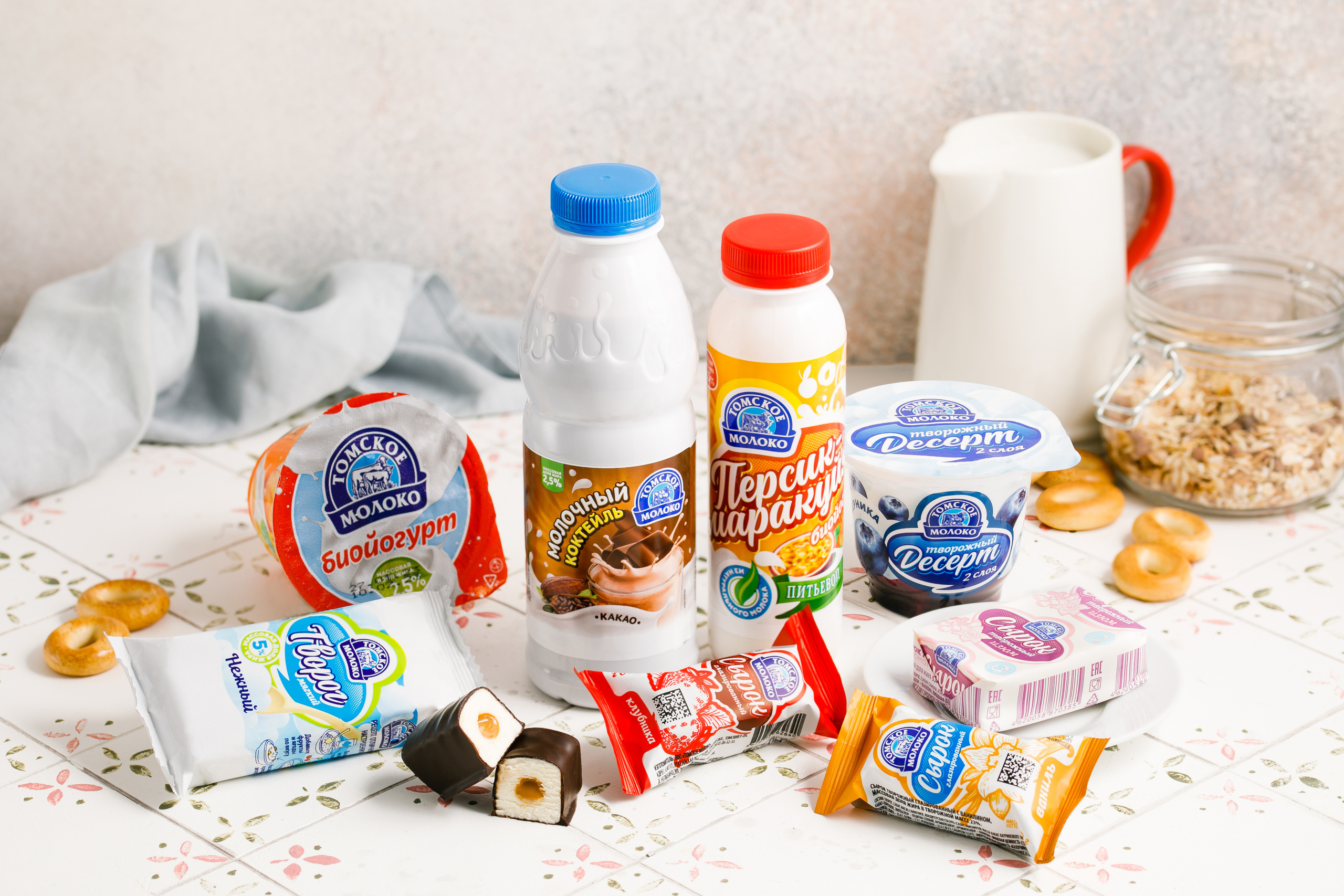 Томское молоко. Предметный и фуд-фотограф в Томске Цыганкова Ольга