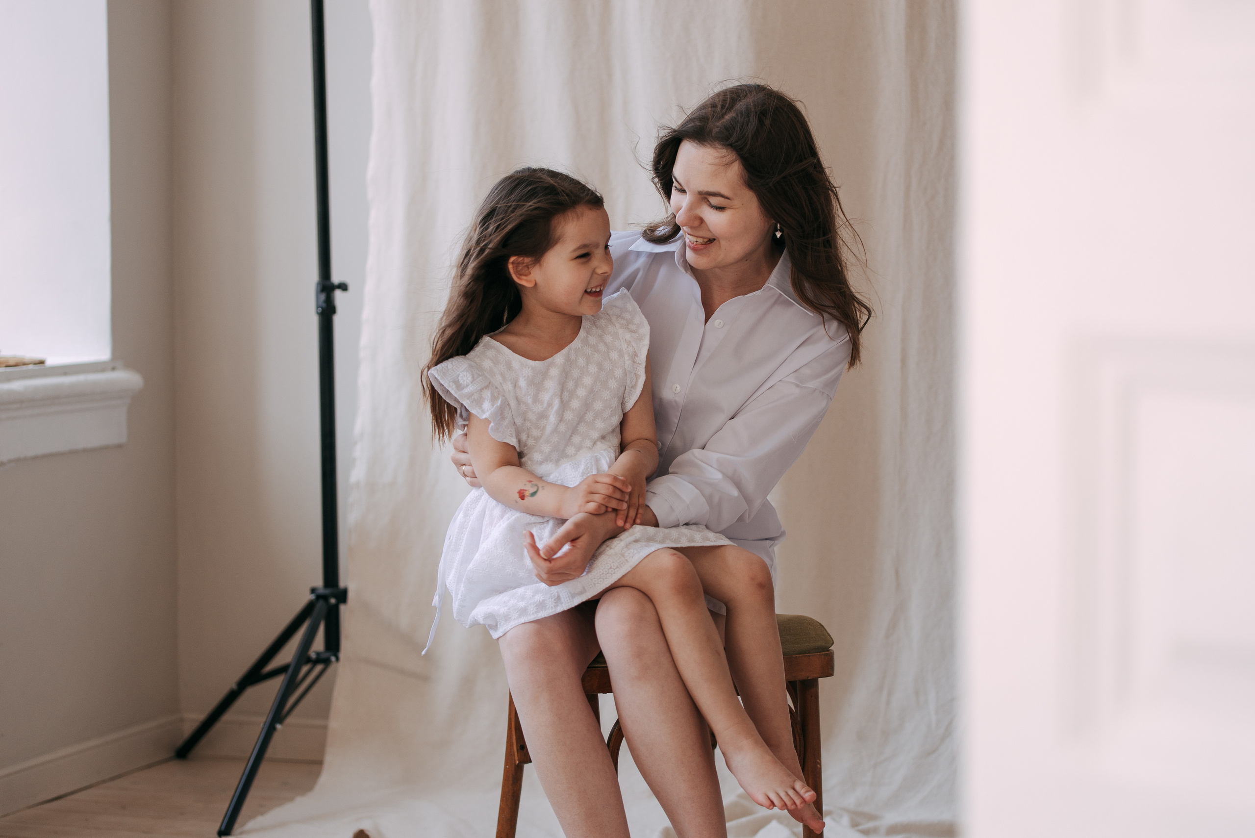 Оля и Полина. Дарья Самара Фотограф семьи, любви и детства