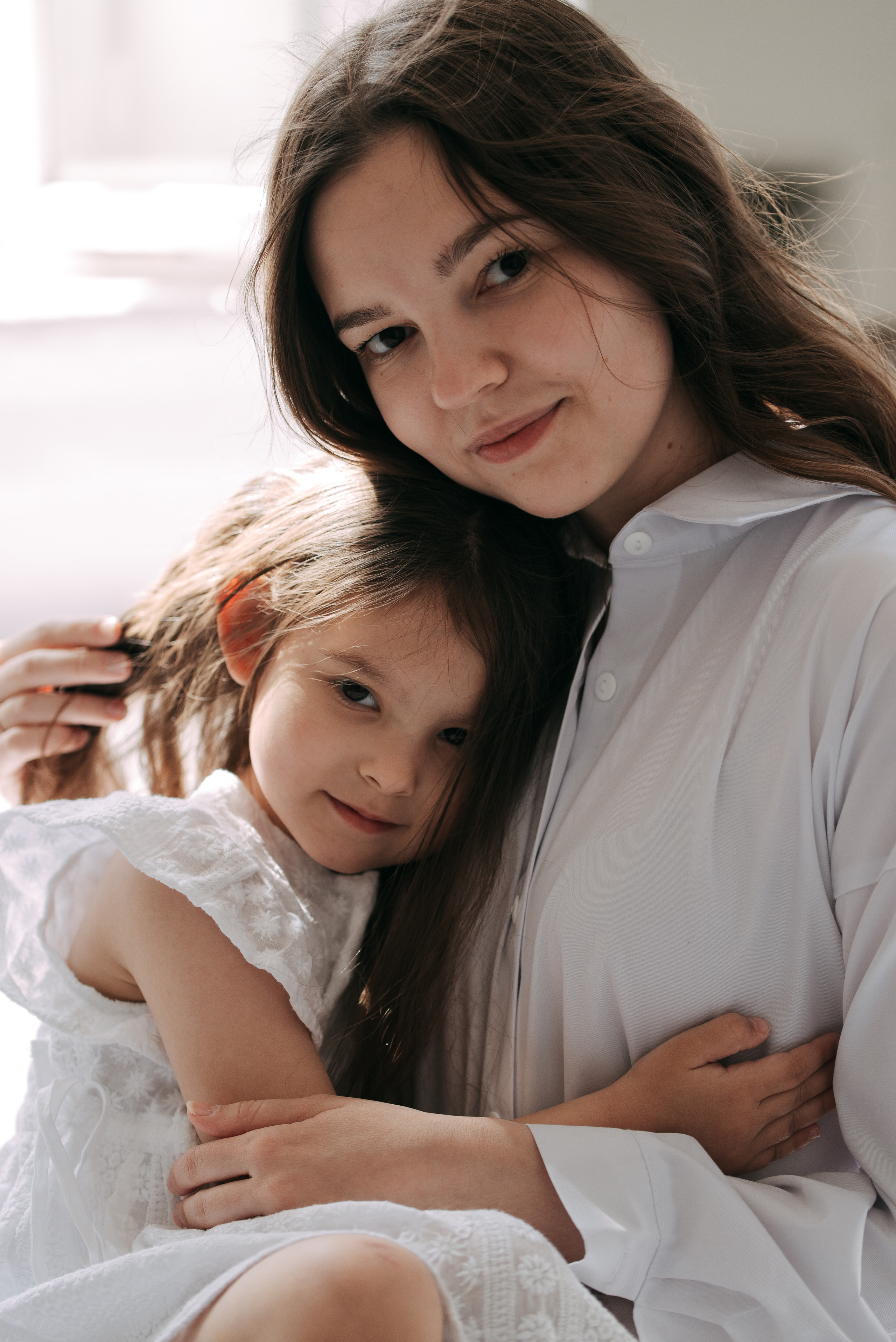 Оля и Полина. Дарья Самара Фотограф семьи, любви и детства