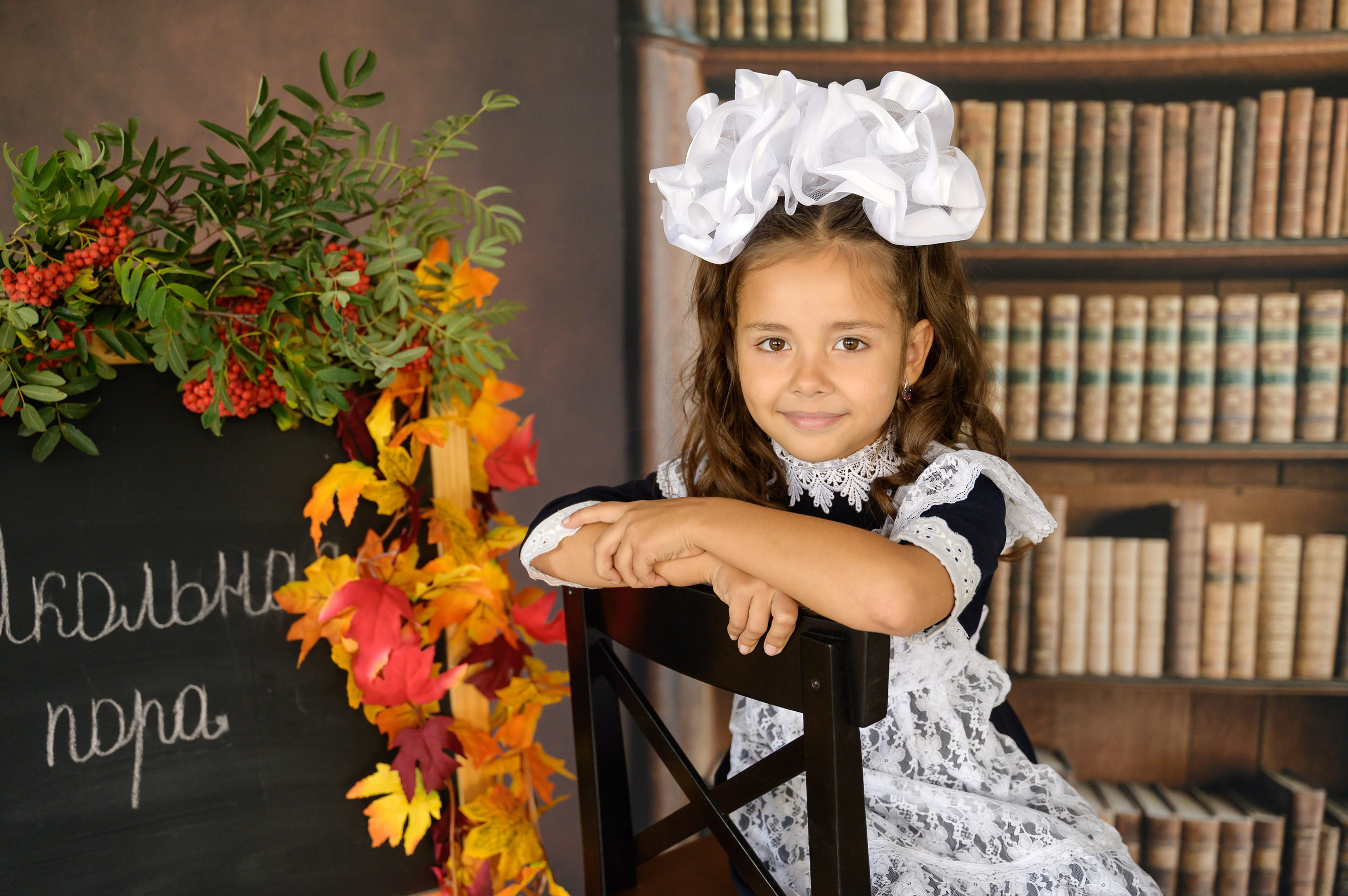 Школьные портреты. Школьный и детский фотограф в Новосибирской области