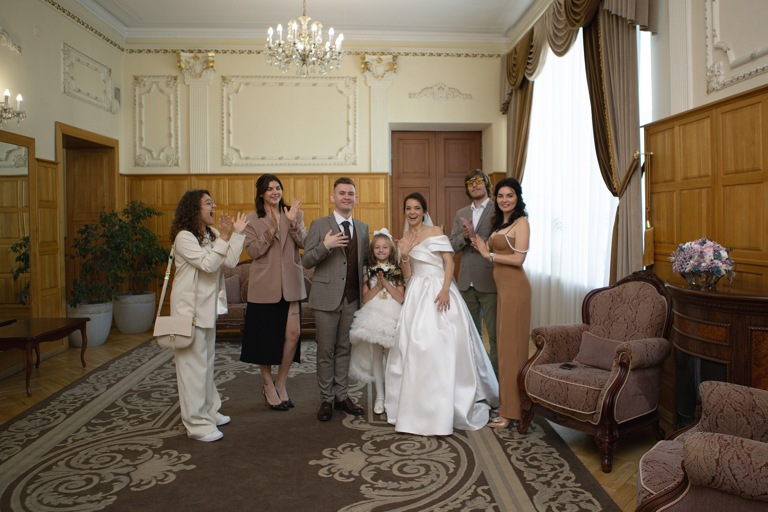 Свадьба с гостями. Свадебный и портретный фотограф Москва