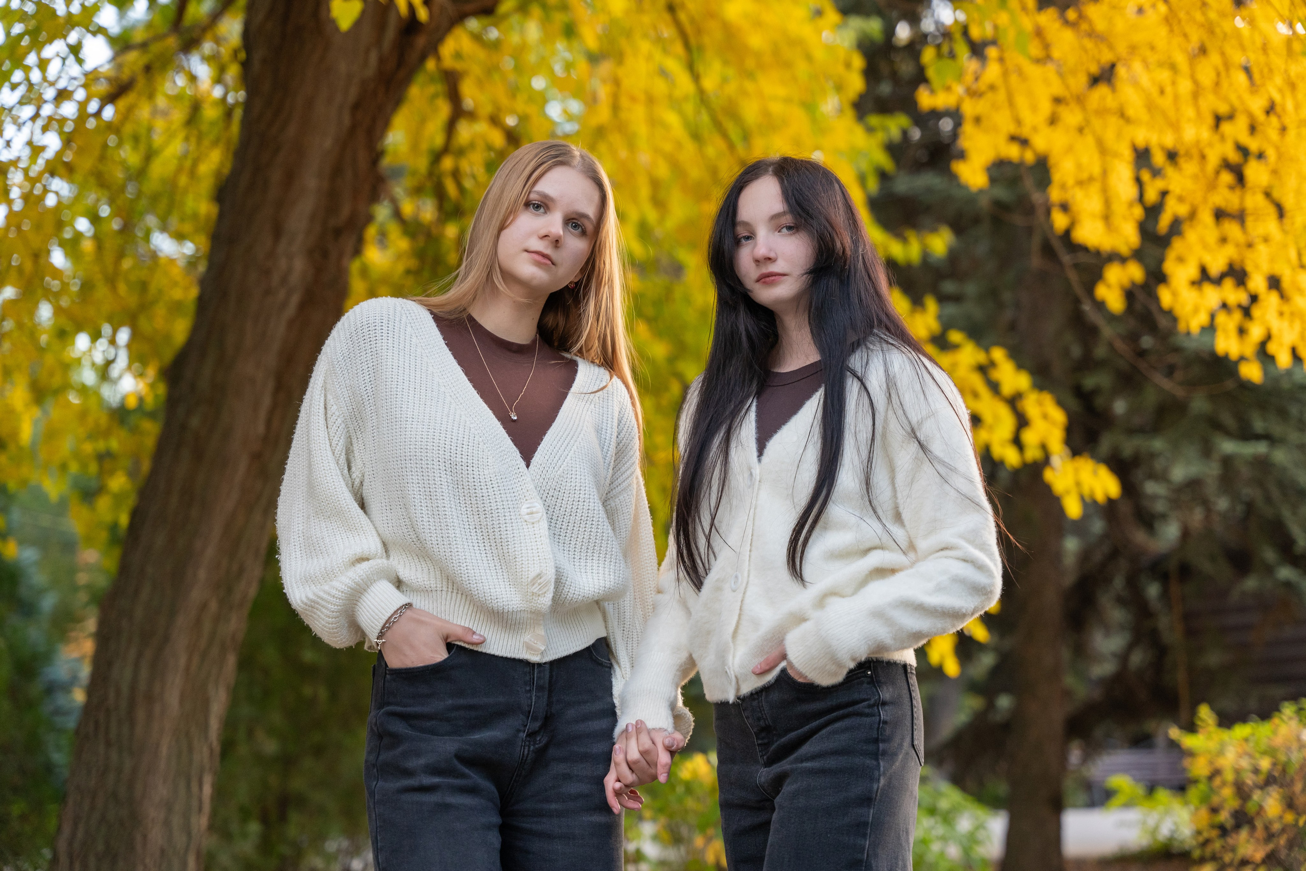 Золотая дружба в осенних красках. Фотограф |Ленинск, Волжский, Волгоград| Наталья Савилова