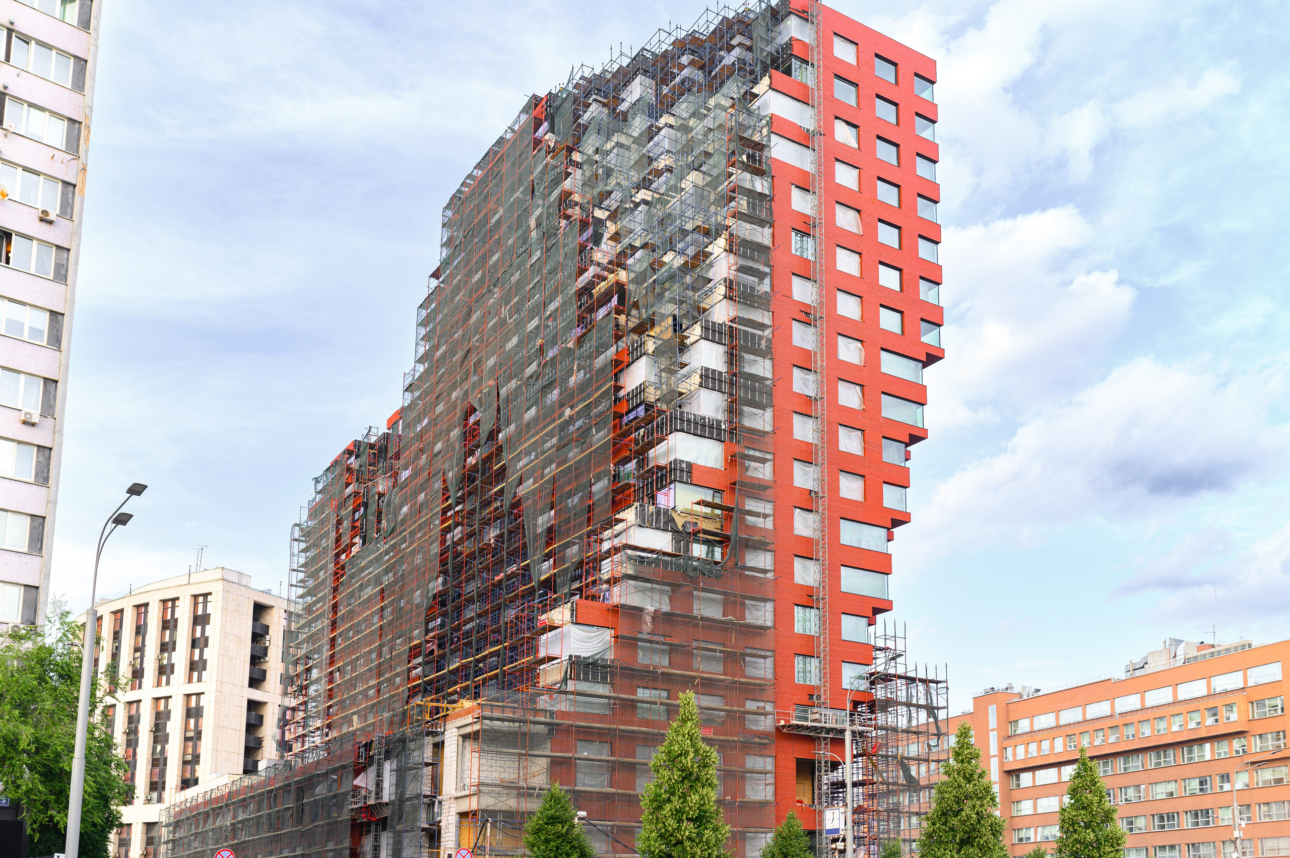 Фотосъмка строительства RED7. Фотограф Сергей Белов | Москва