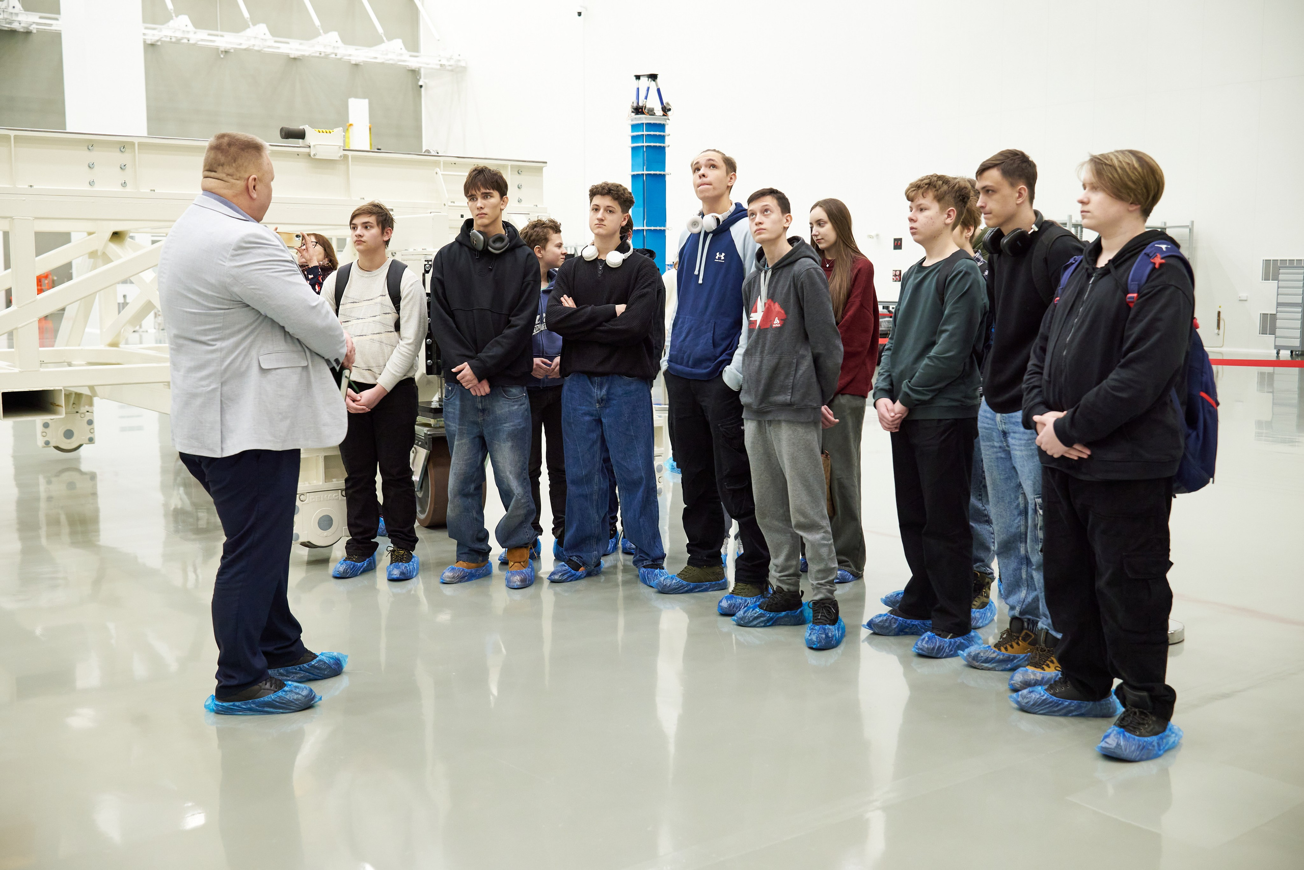 Экскурсия в «Газпром Космические системы». Фотограф Щёлково