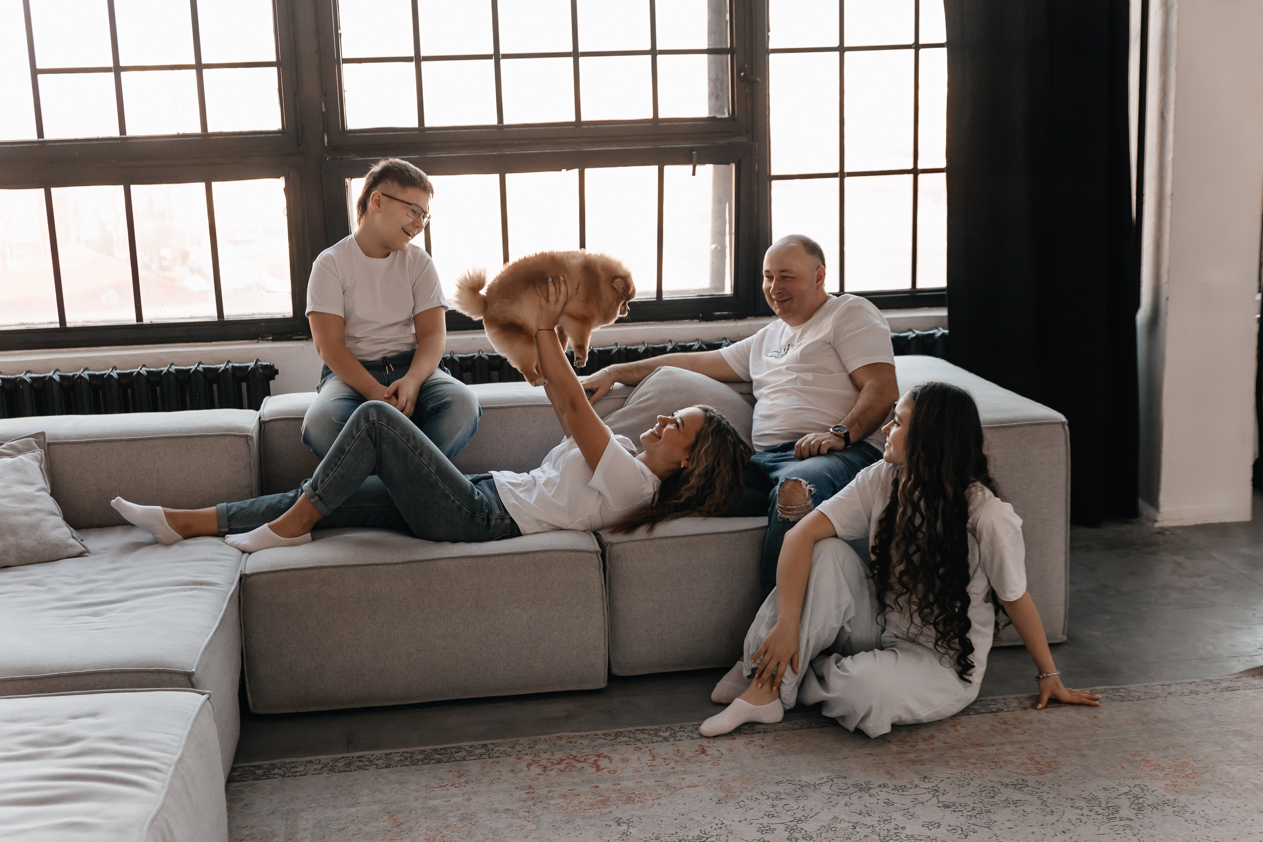 Татьяна, Дмитрий, Эвелина, Богдан. Семейный фотограф Минск Усова Ольга