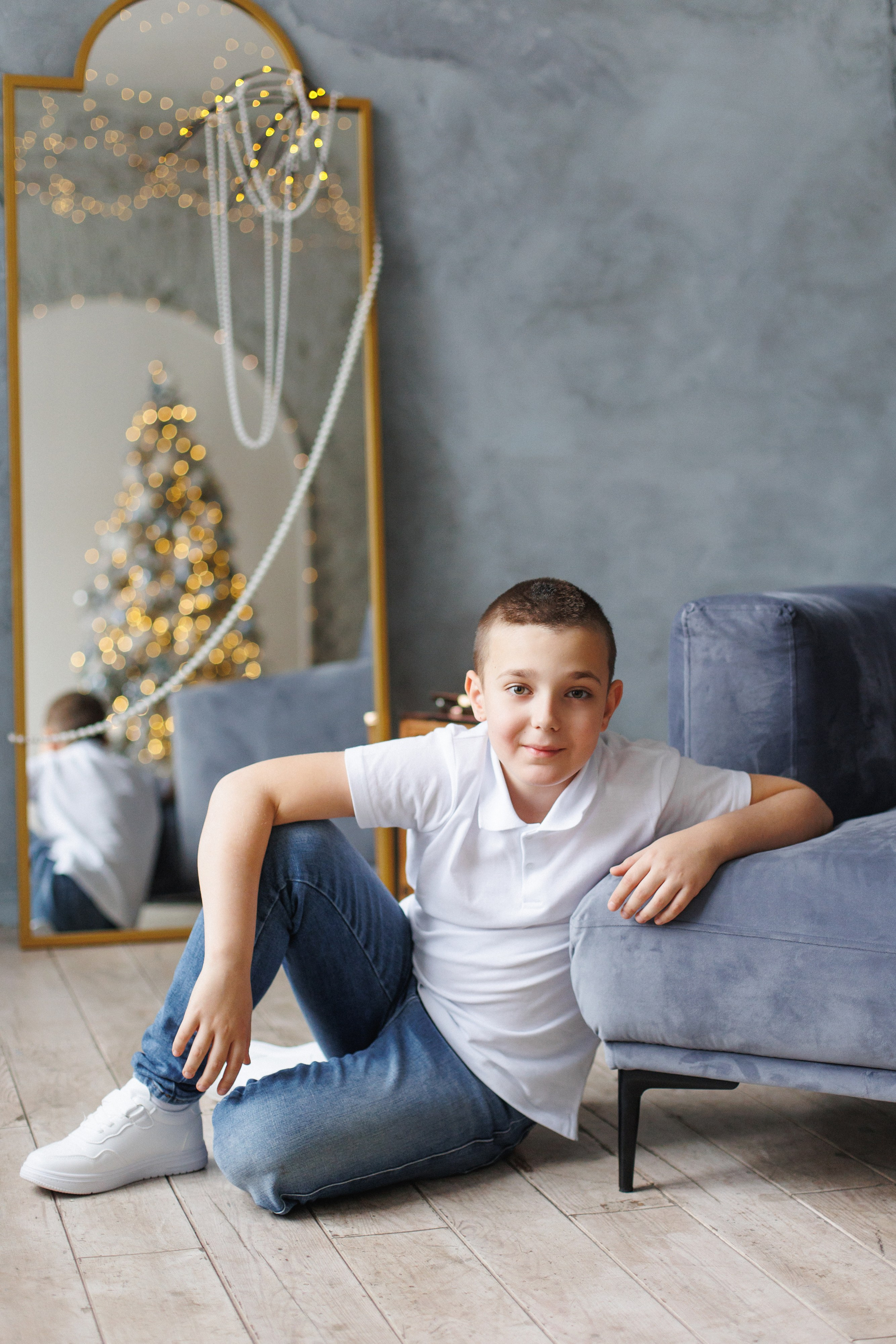 Новогодняя семейная фотосессия Щелково фотостудия Щелково фотограф Щелково