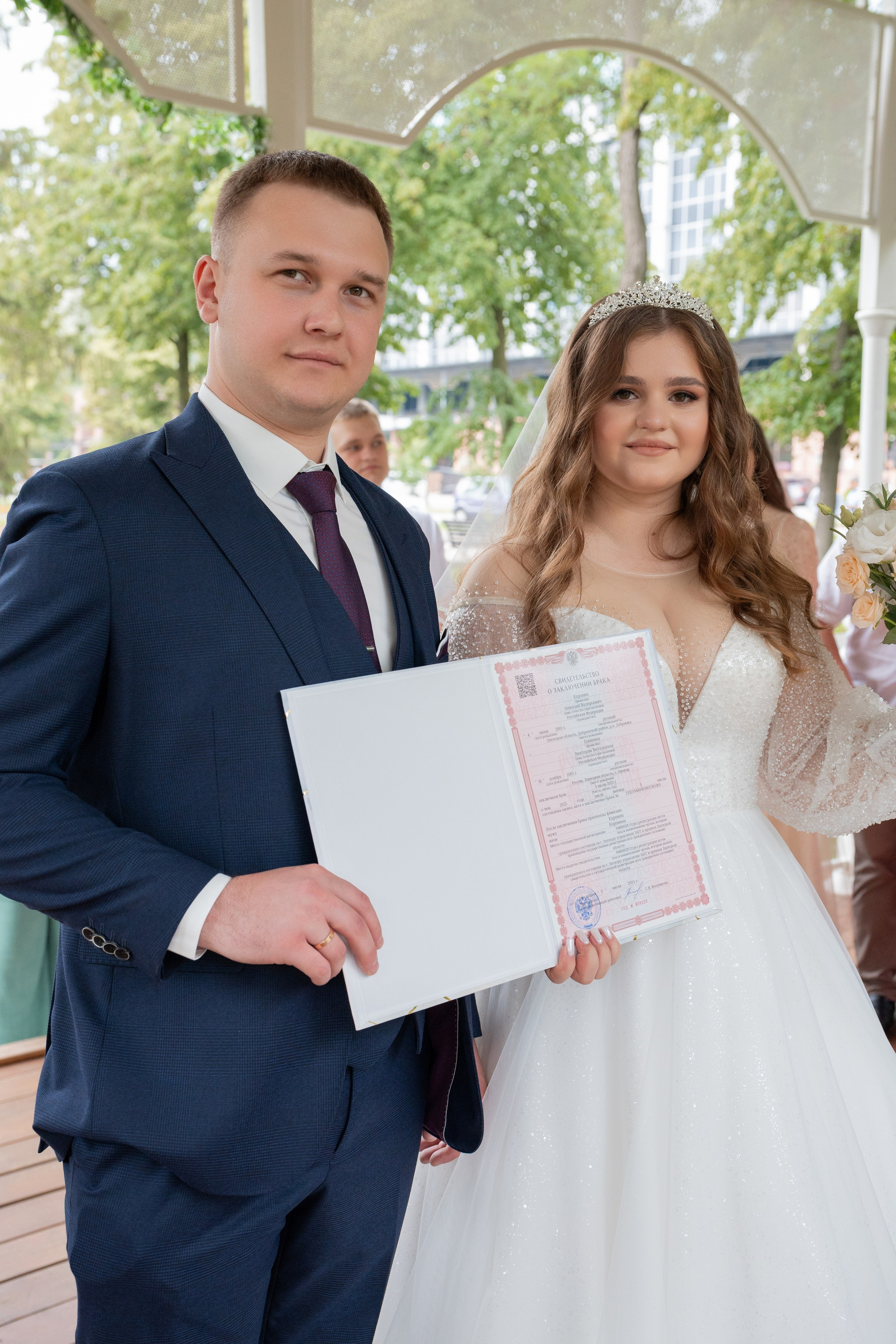 Свадебная фотосессия Николая и Виктории в Липецке