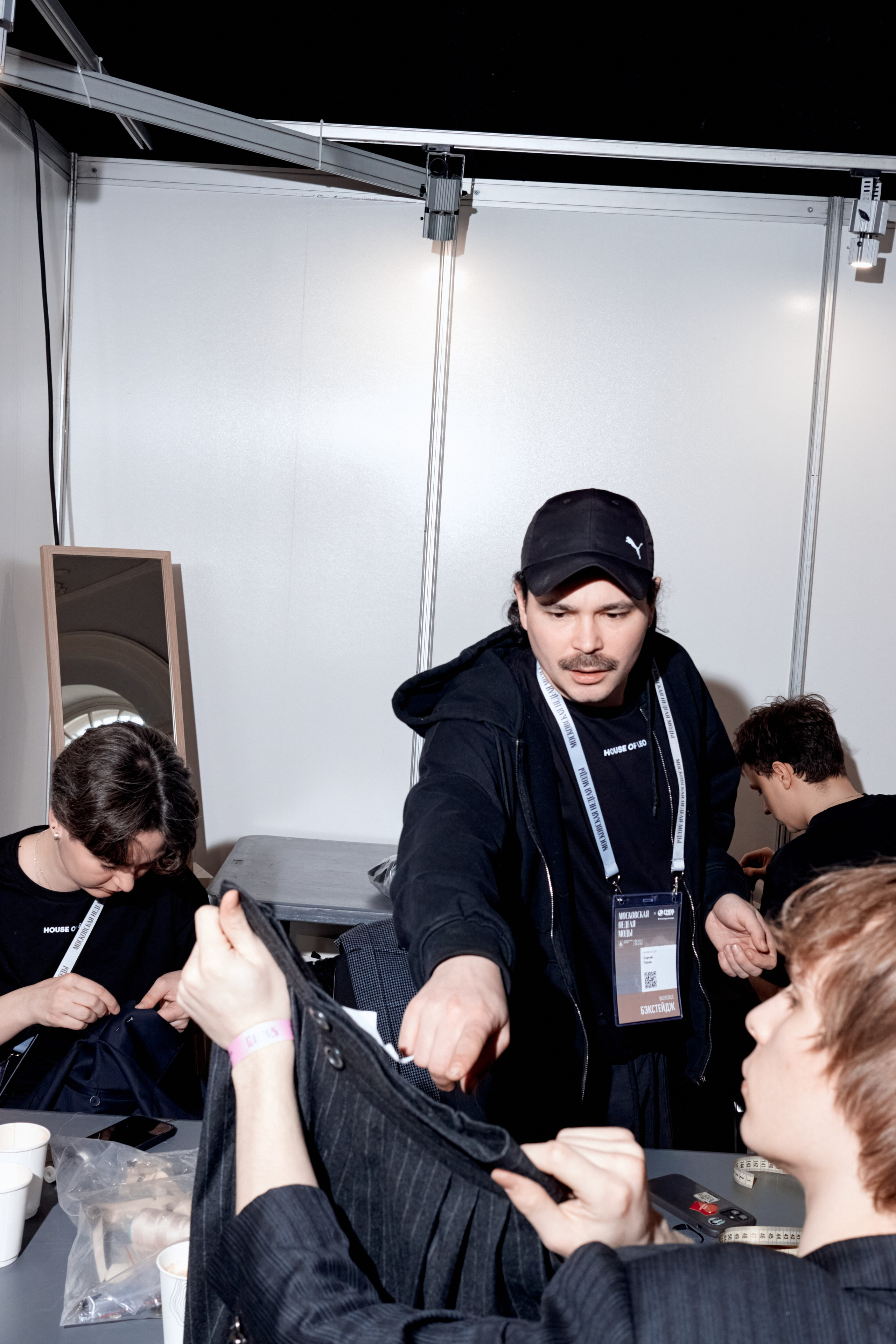 Московская неделя моды | House of Leo | backstage. Фотограф Михаил Николаев