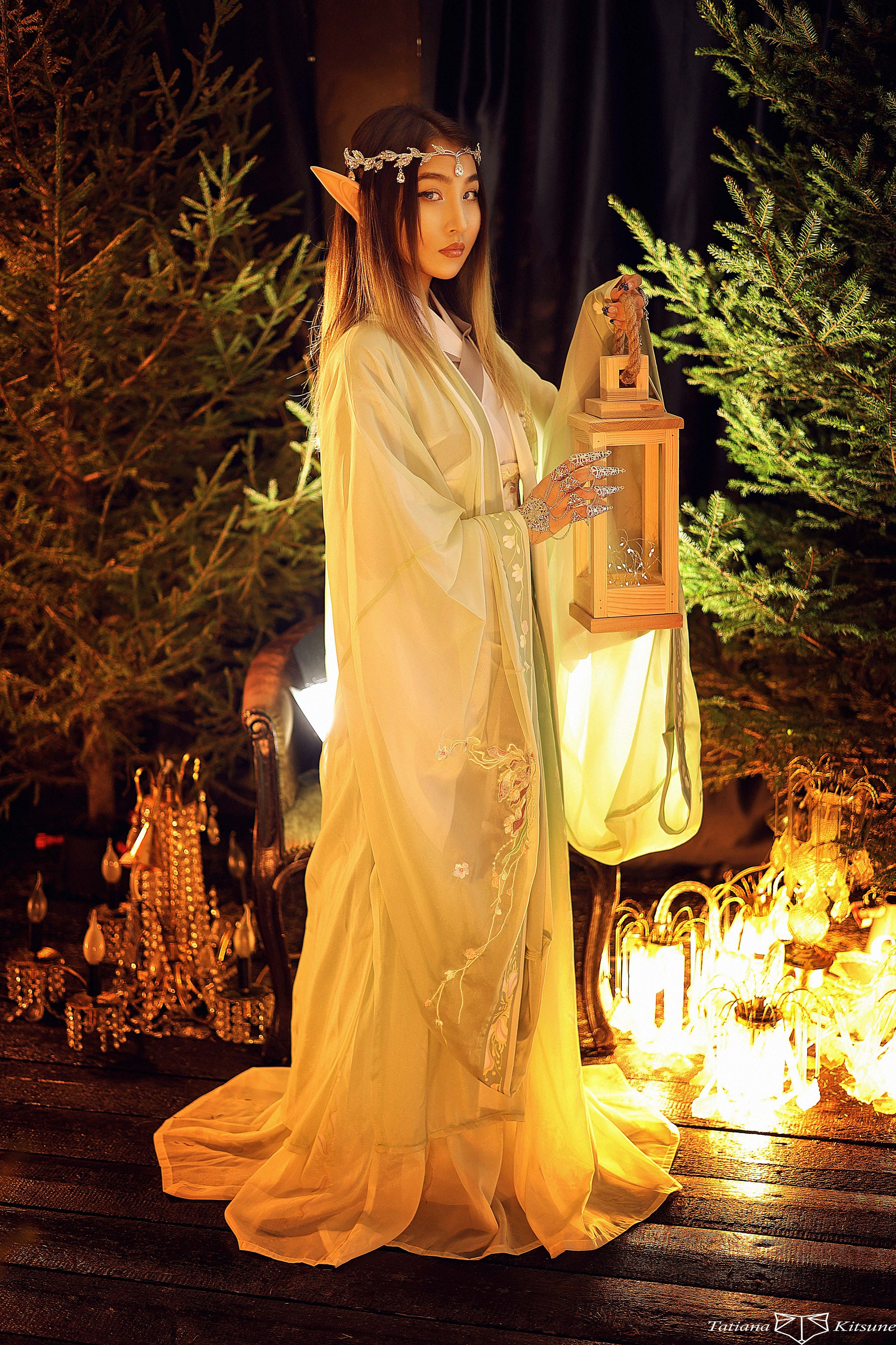 Полный костюм Эльфа для фотосессии. Эксклюзивный фотограф японских сказок в Екатеринбурге