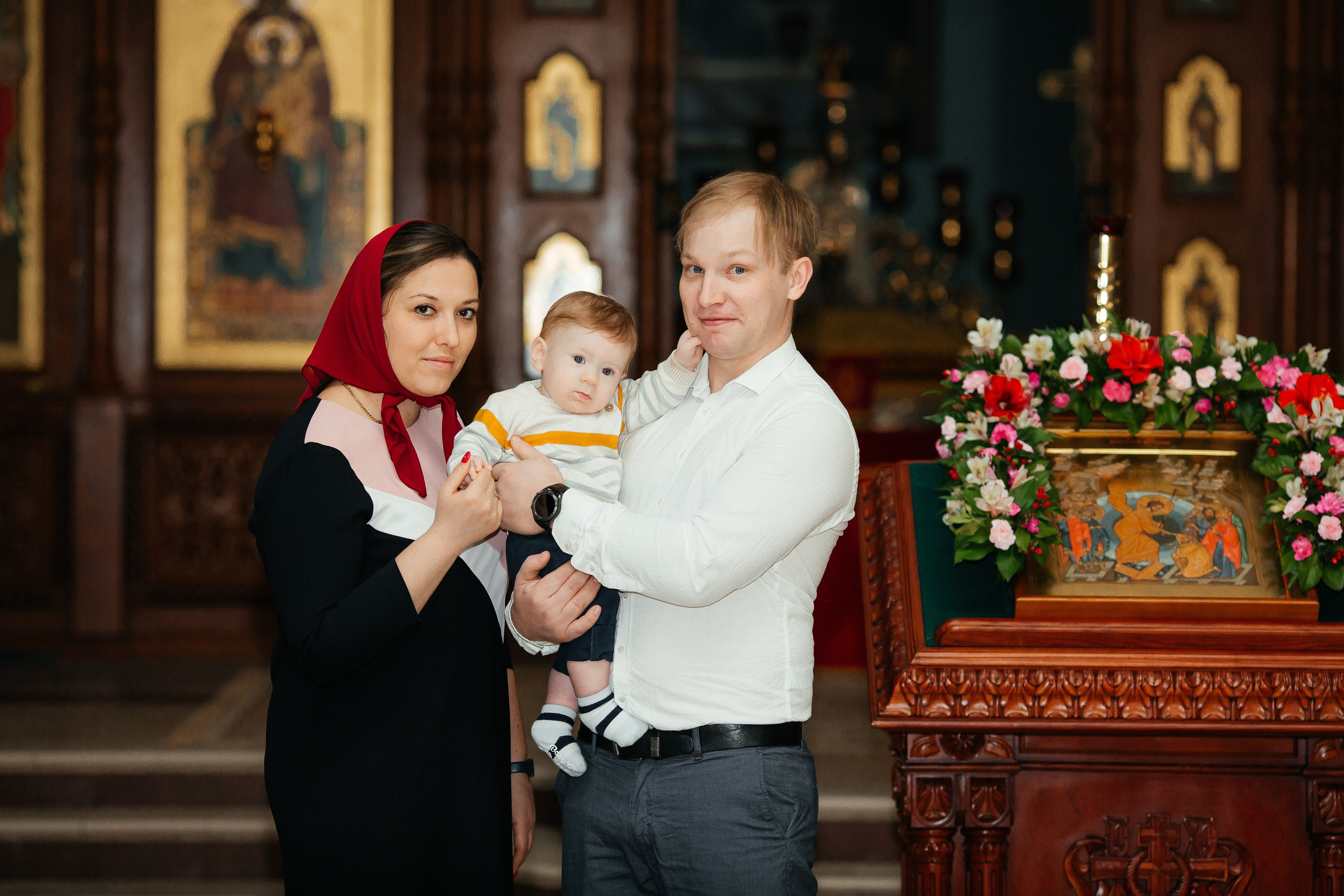 Крещение 30 апреля. Свадебный фотограф Александр Абрамов Москва / Зеленоград