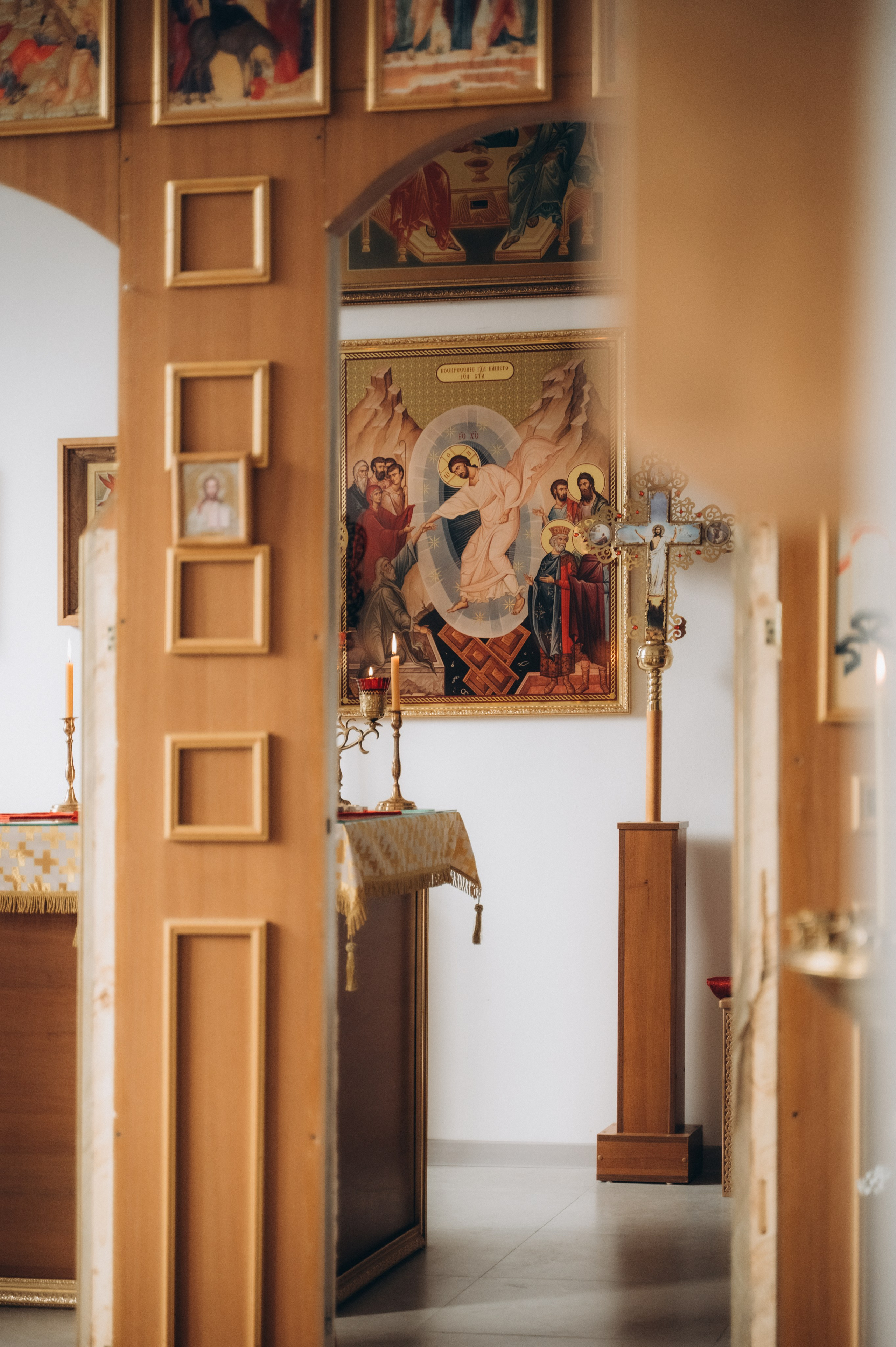 Крещение Ромы (Приход храма святой Равноапостольной княгини Ольги). Семейный фотограф в Минске Дарья Дреко